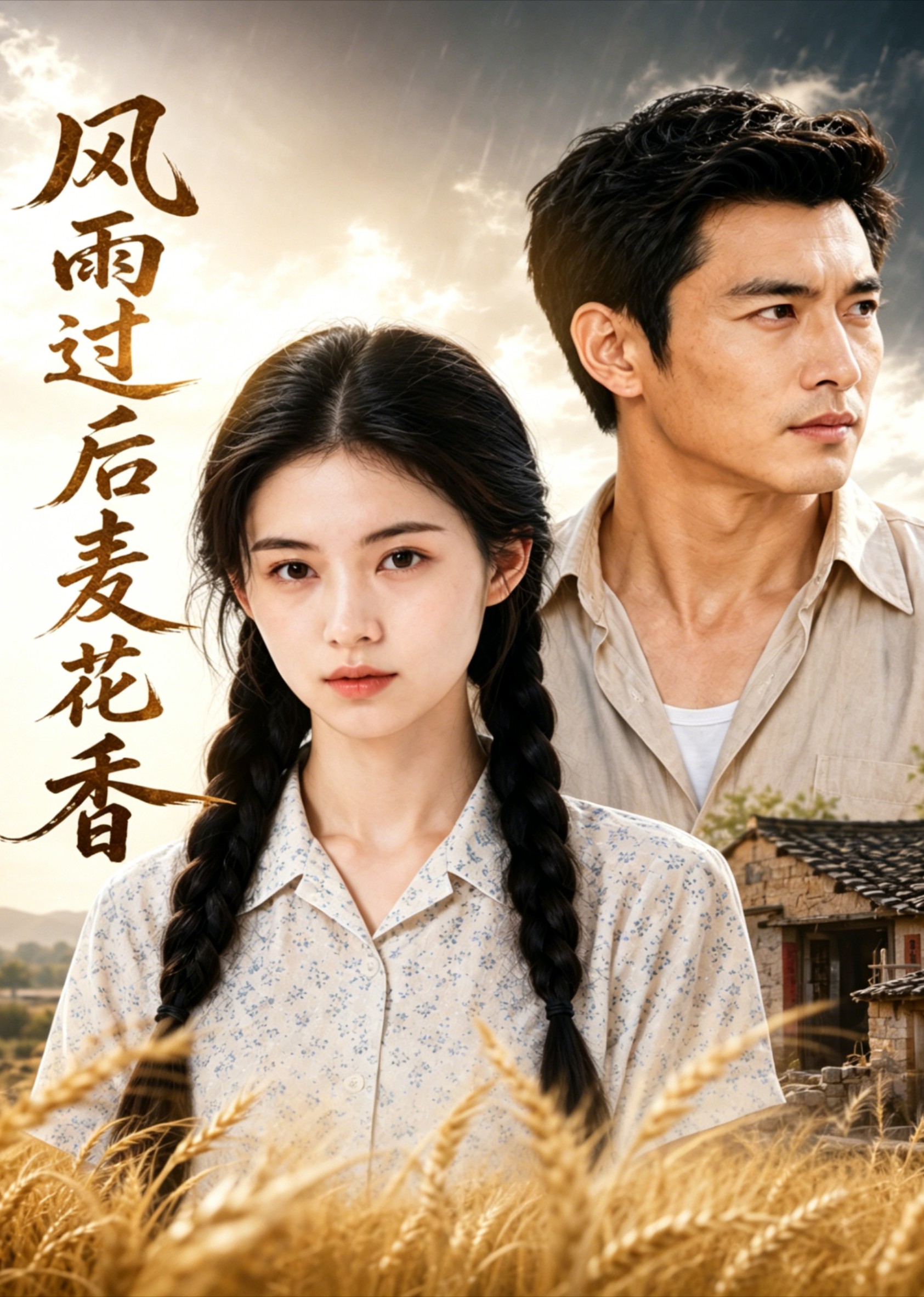 风雨过后麦花香