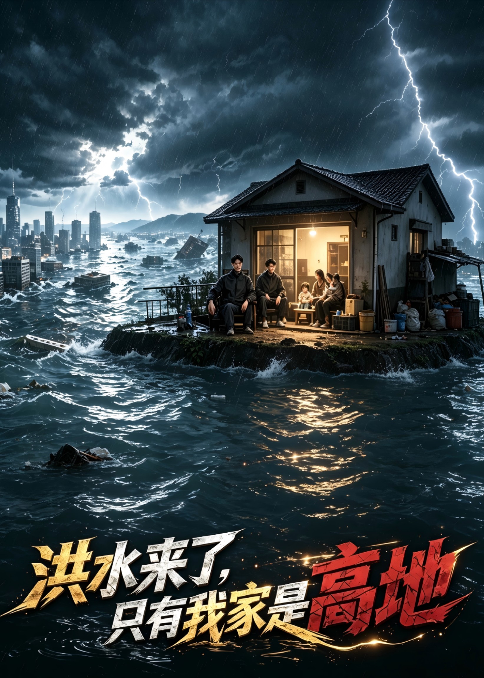 洪水来了，只有我家是高地
