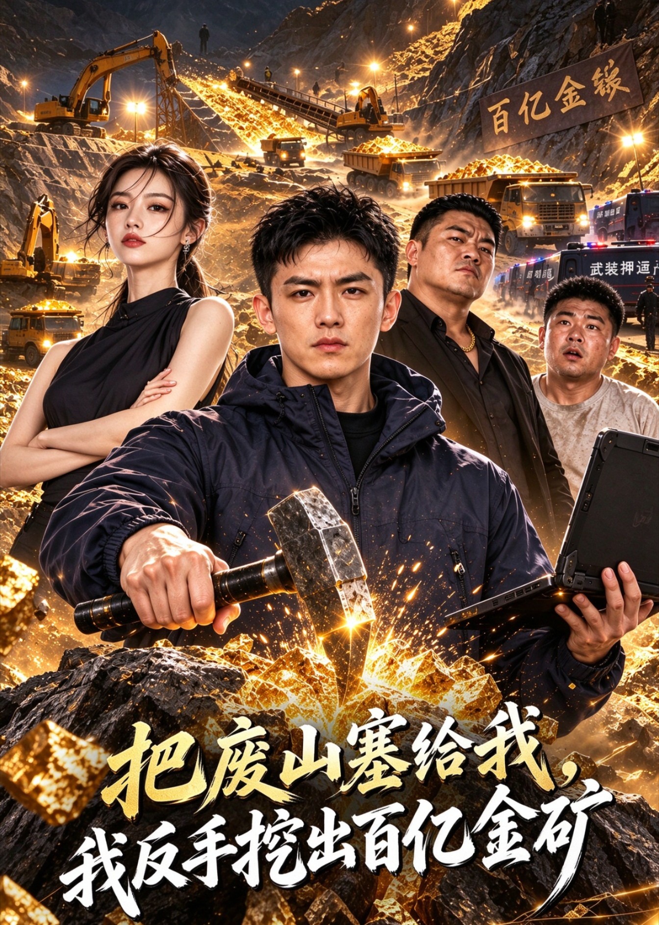 把废山塞给我，我反手挖出百亿金矿封面图