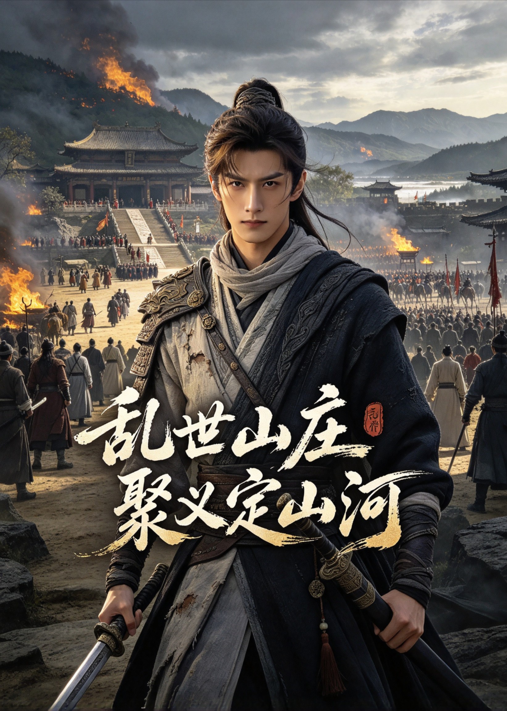 乱世山庄，聚义定山河封面图