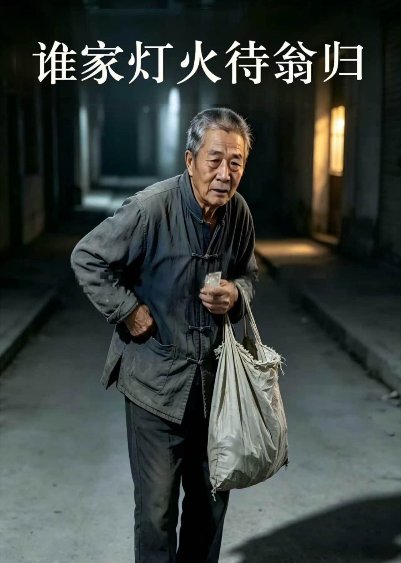 谁家灯火待翁归
