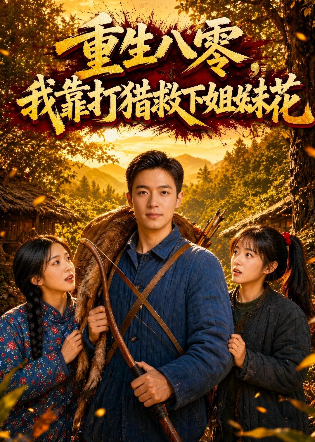 重生八零，我靠打猎救下姐妹花