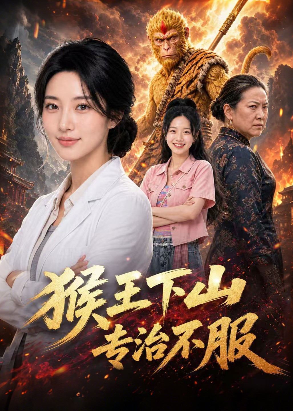 猴王下山专治不服