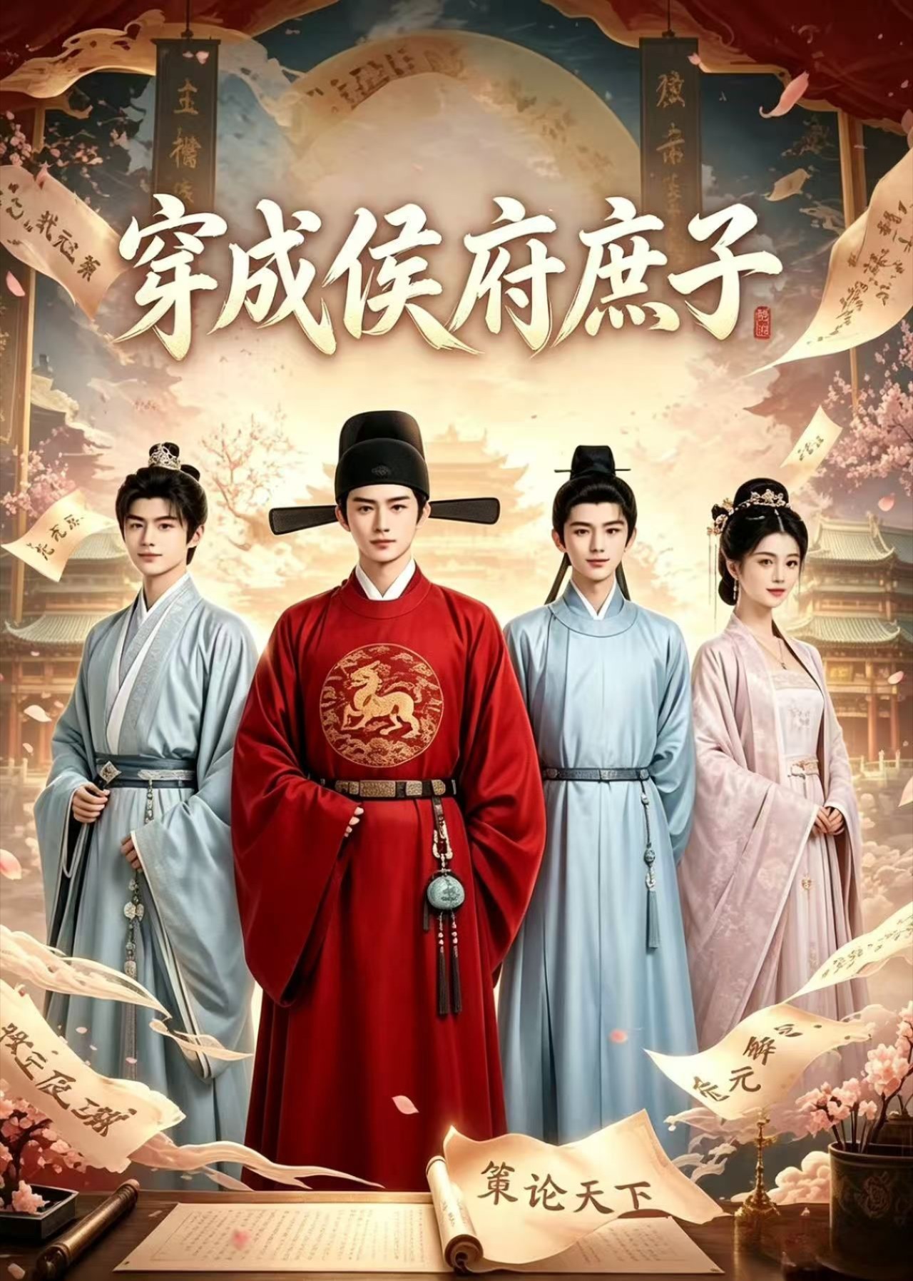 穿成侯府庶子