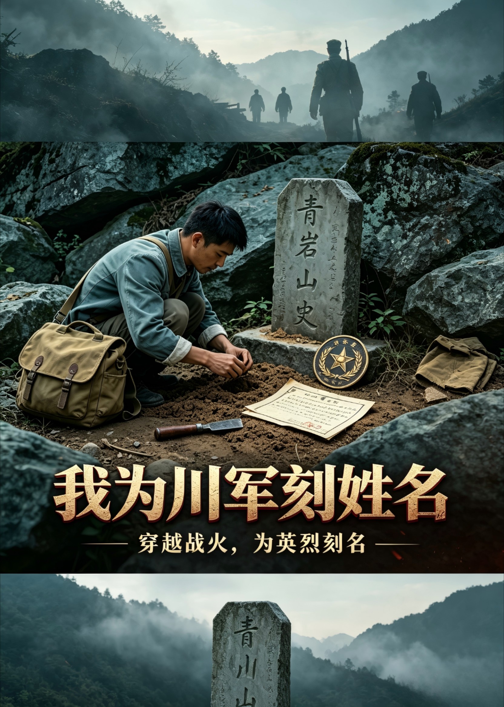 《我为川军刻姓名》