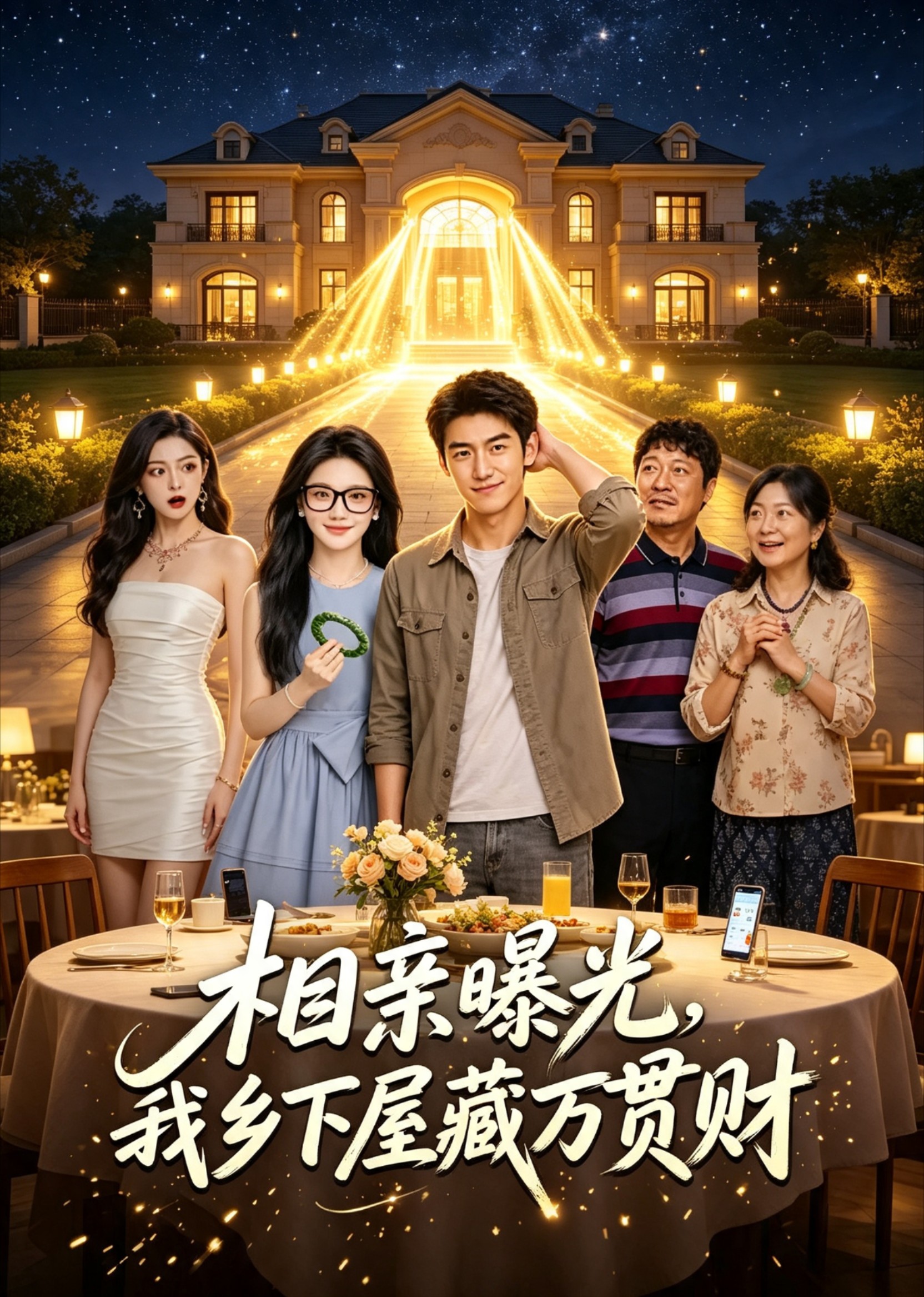 相亲曝光，我乡下屋藏万贯财