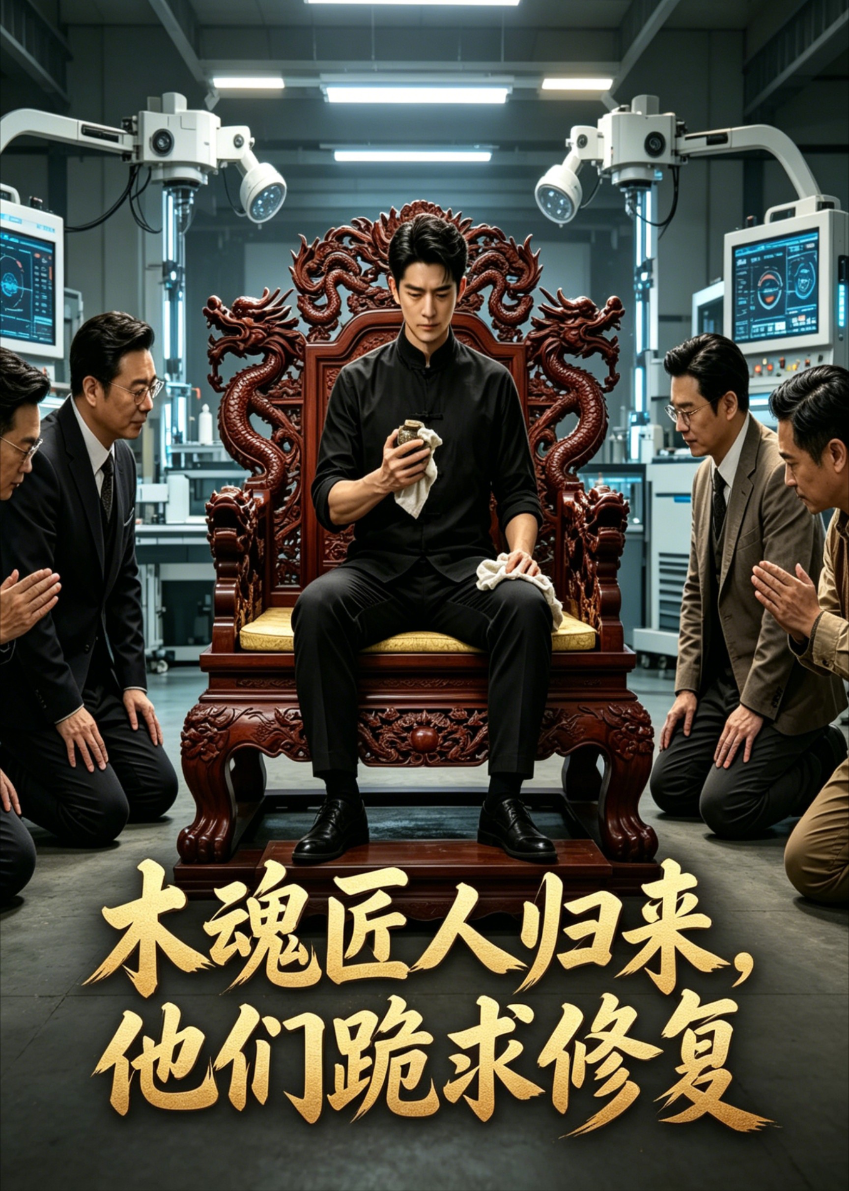 木魂匠人归来，他们跪求修复