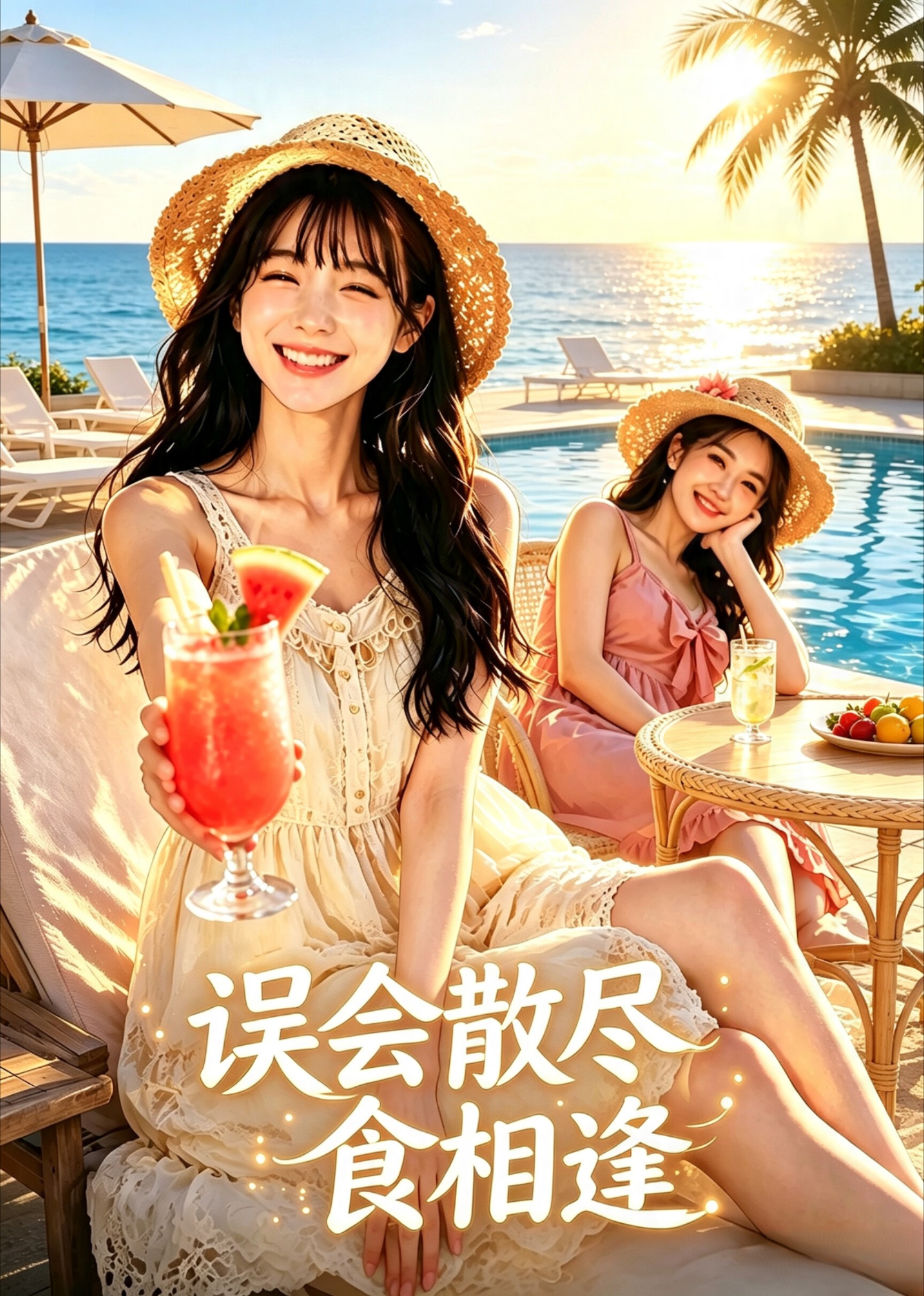 误会散尽食相逢