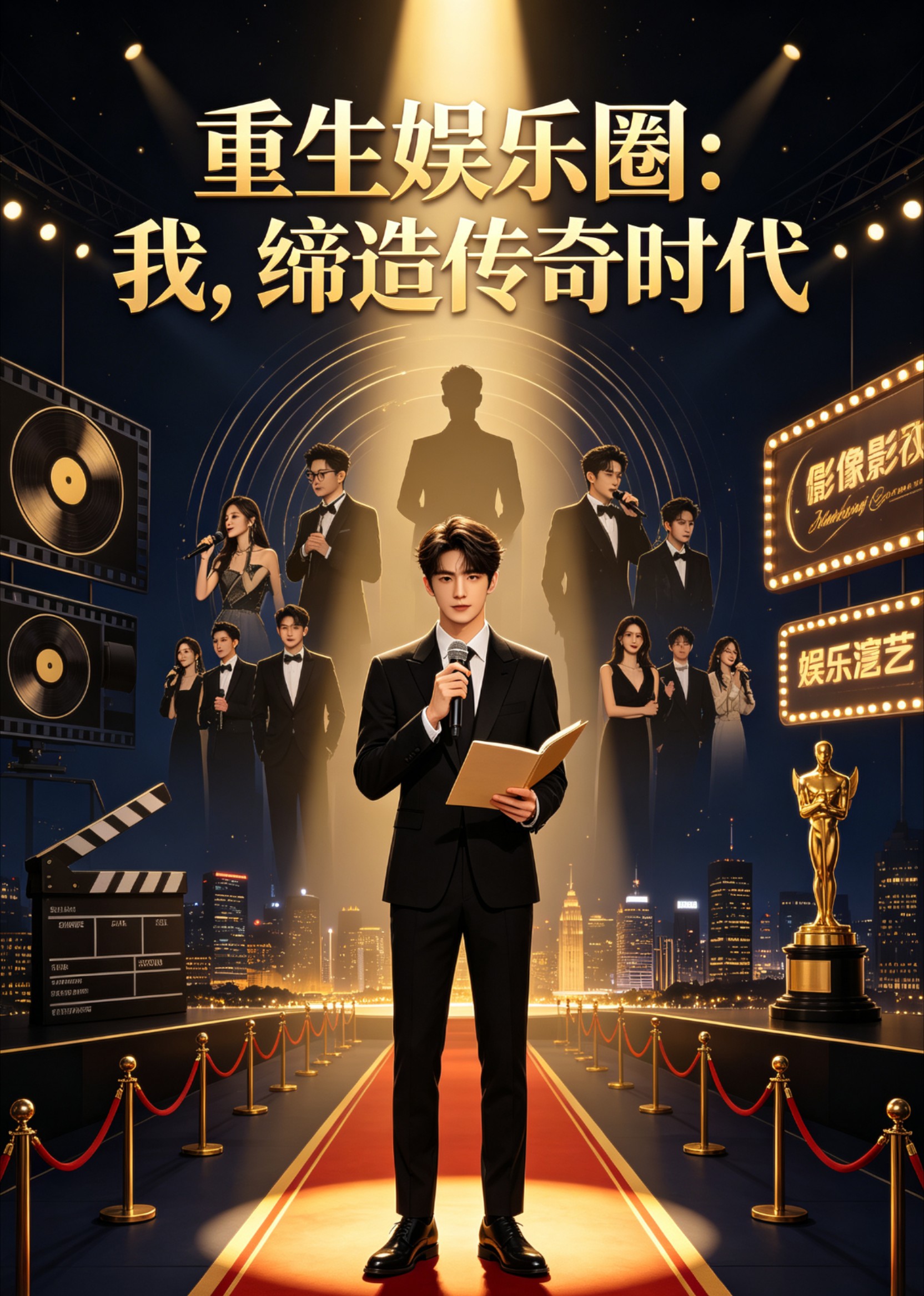 重生娱乐圈：我，缔造传奇时代封面图