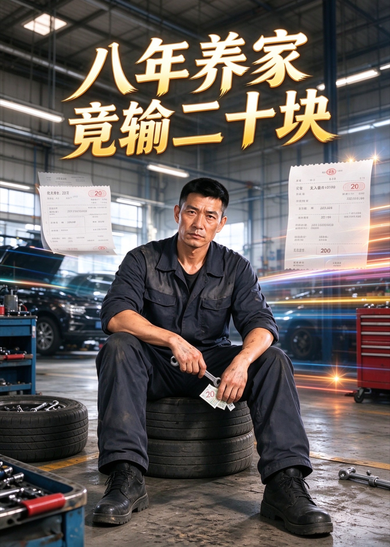 八年养家竟输二十块封面图