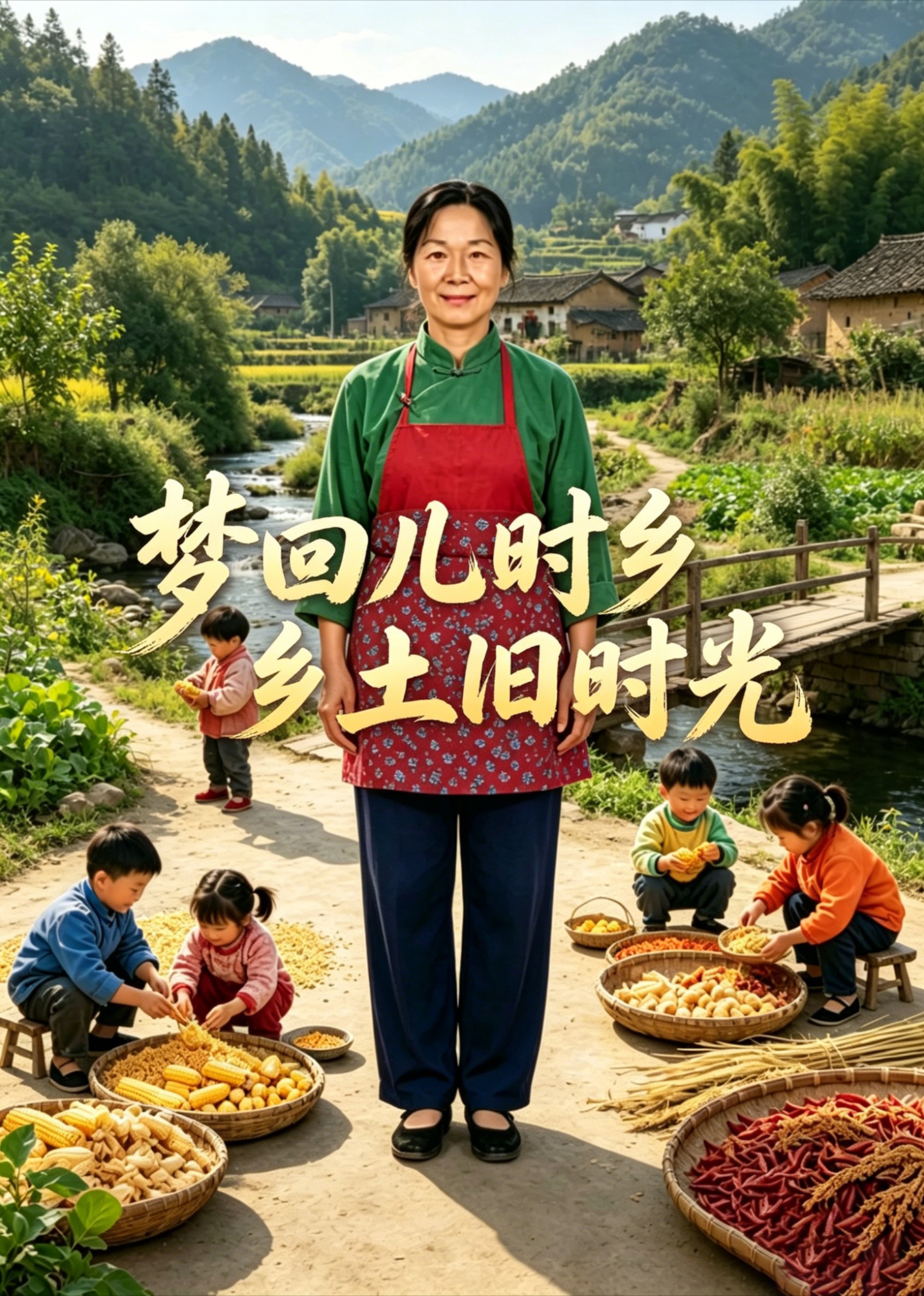梦回儿时乡土旧时光