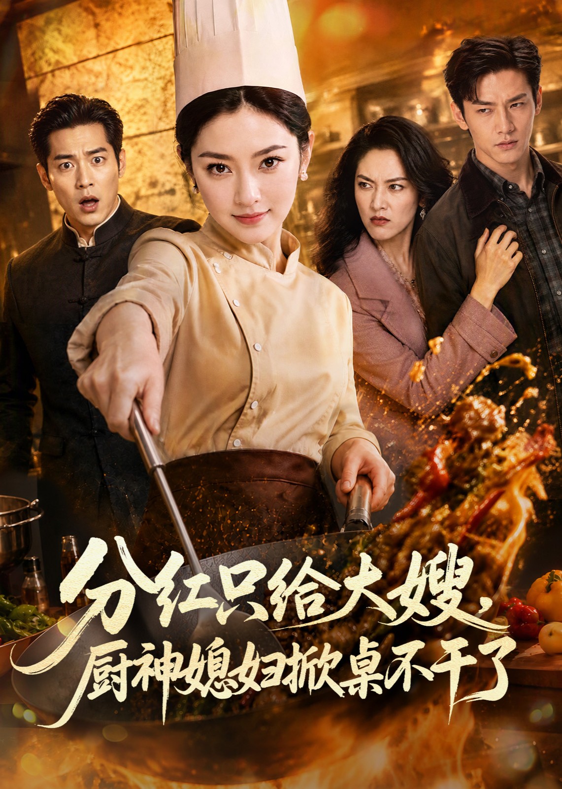 分红只给寡嫂，厨神媳妇掀桌不干了