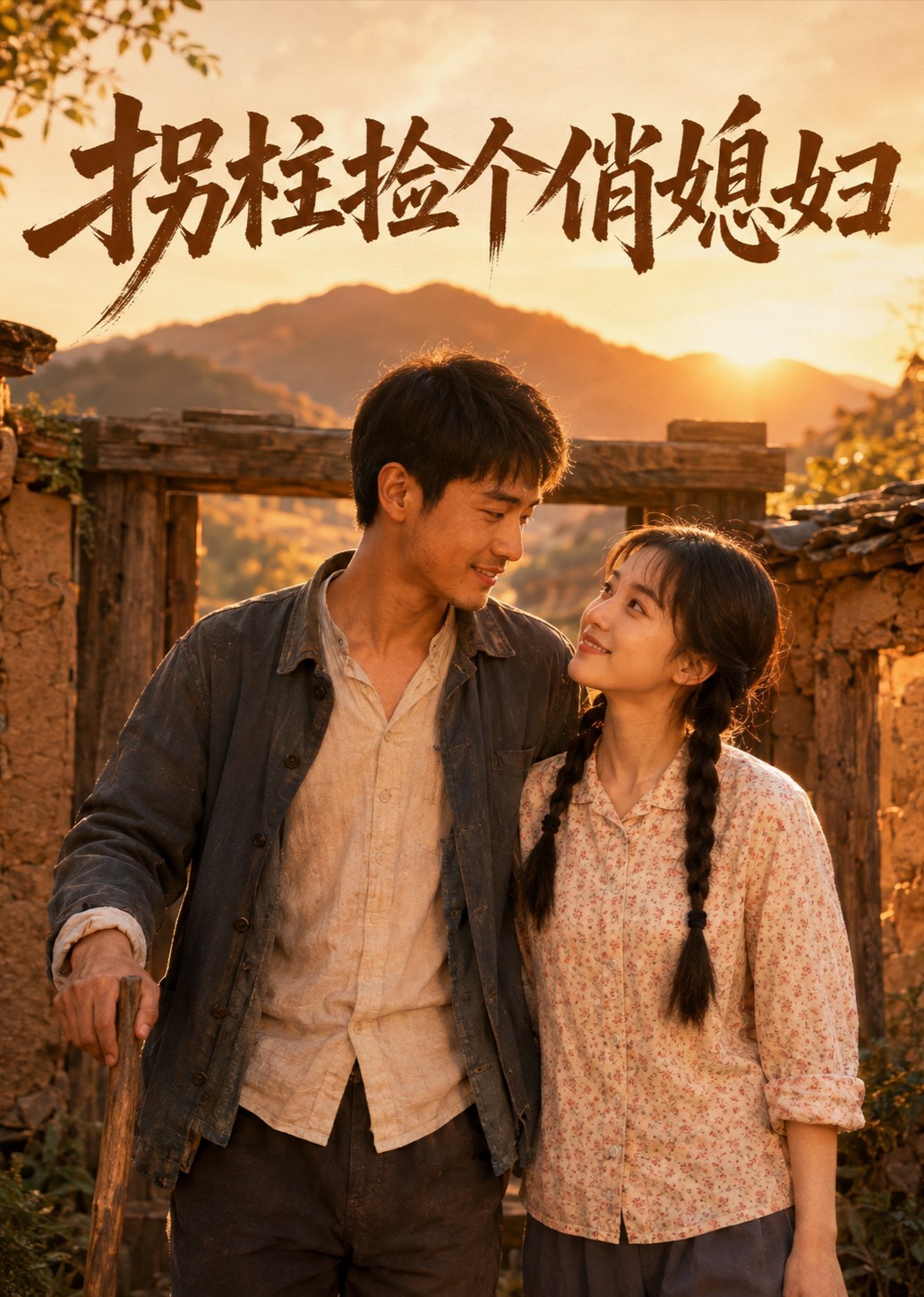 拐柱捡个俏媳妇