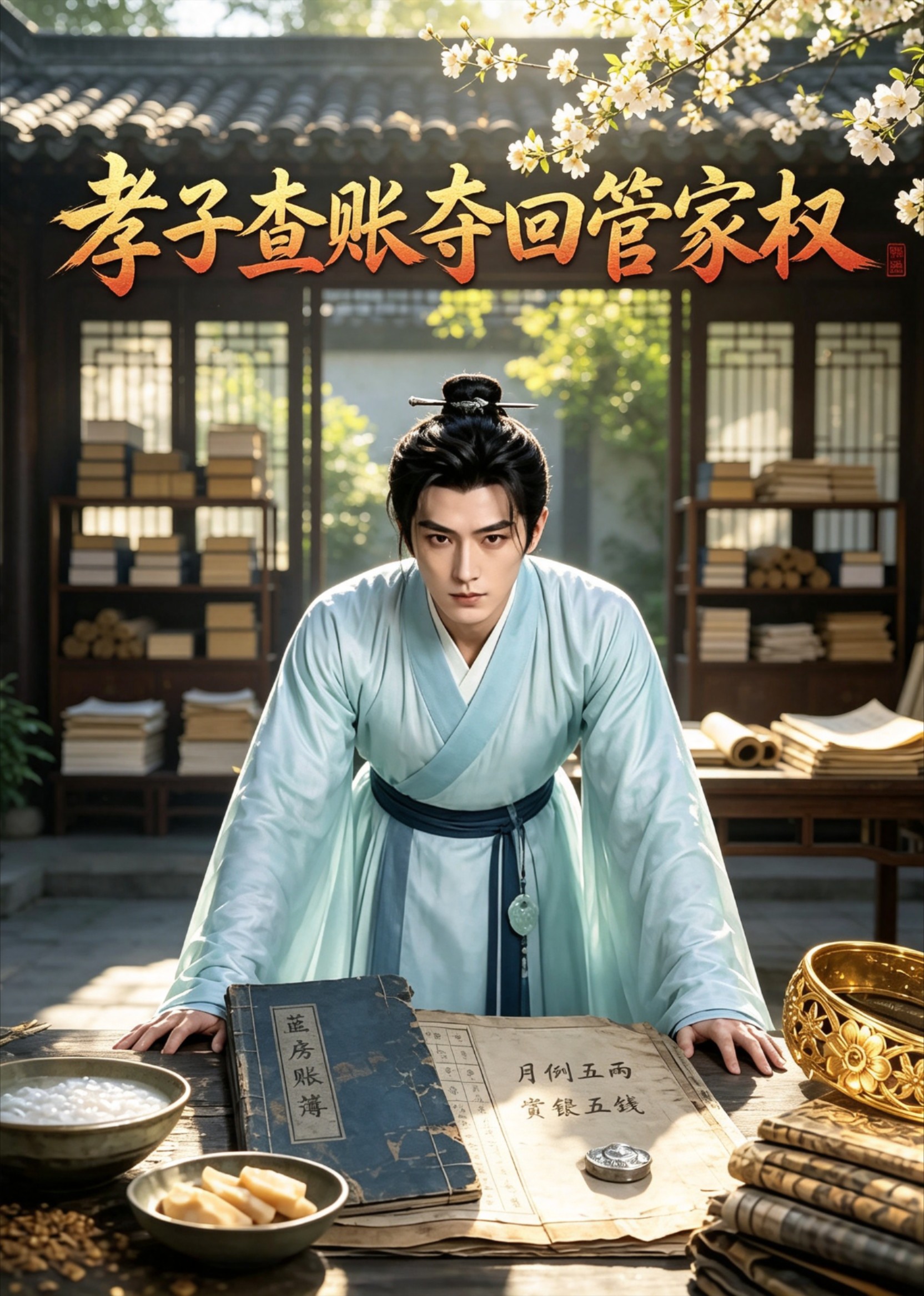 孝子查账夺回管家权封面图