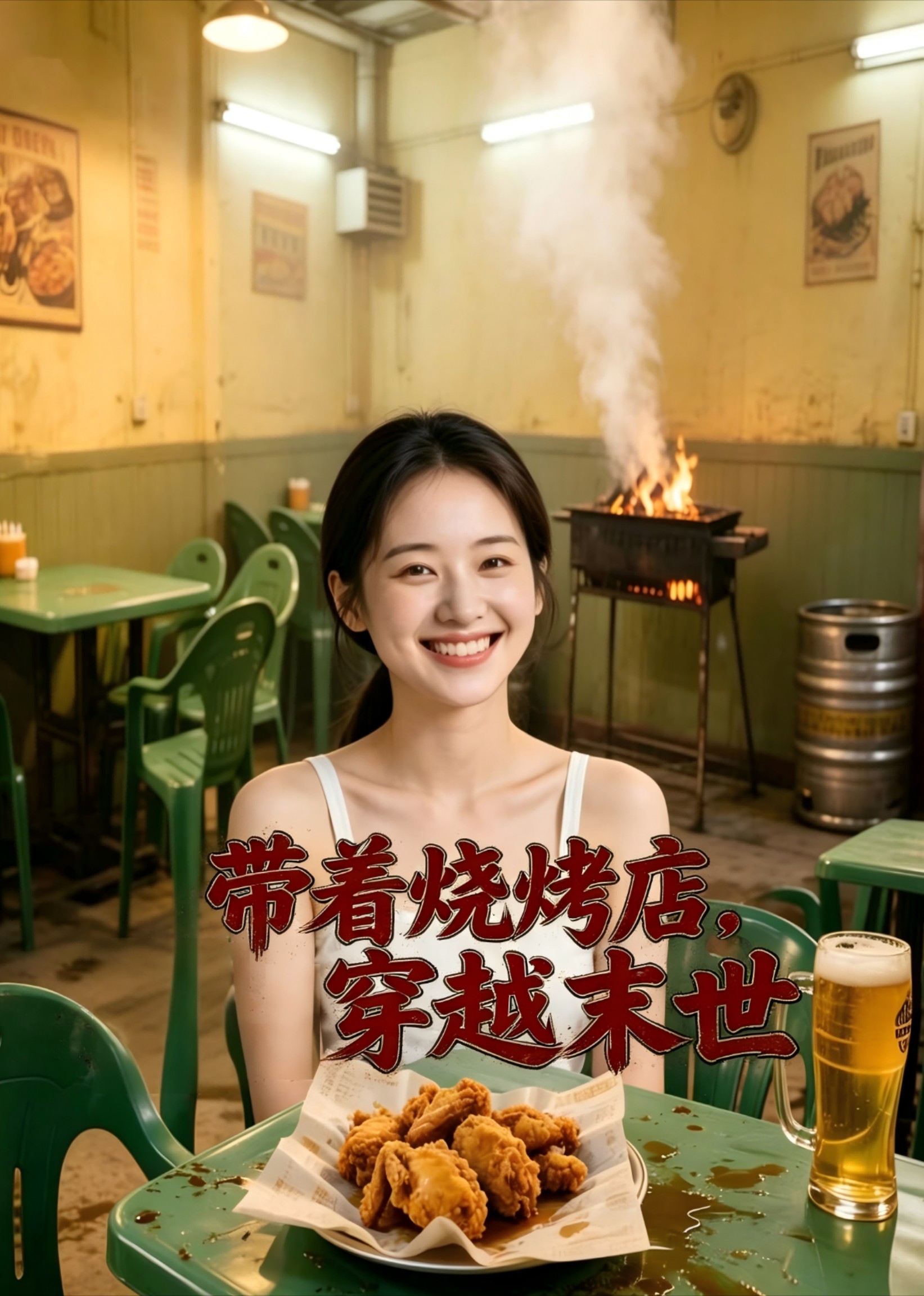 带着烧烤店，穿越末世