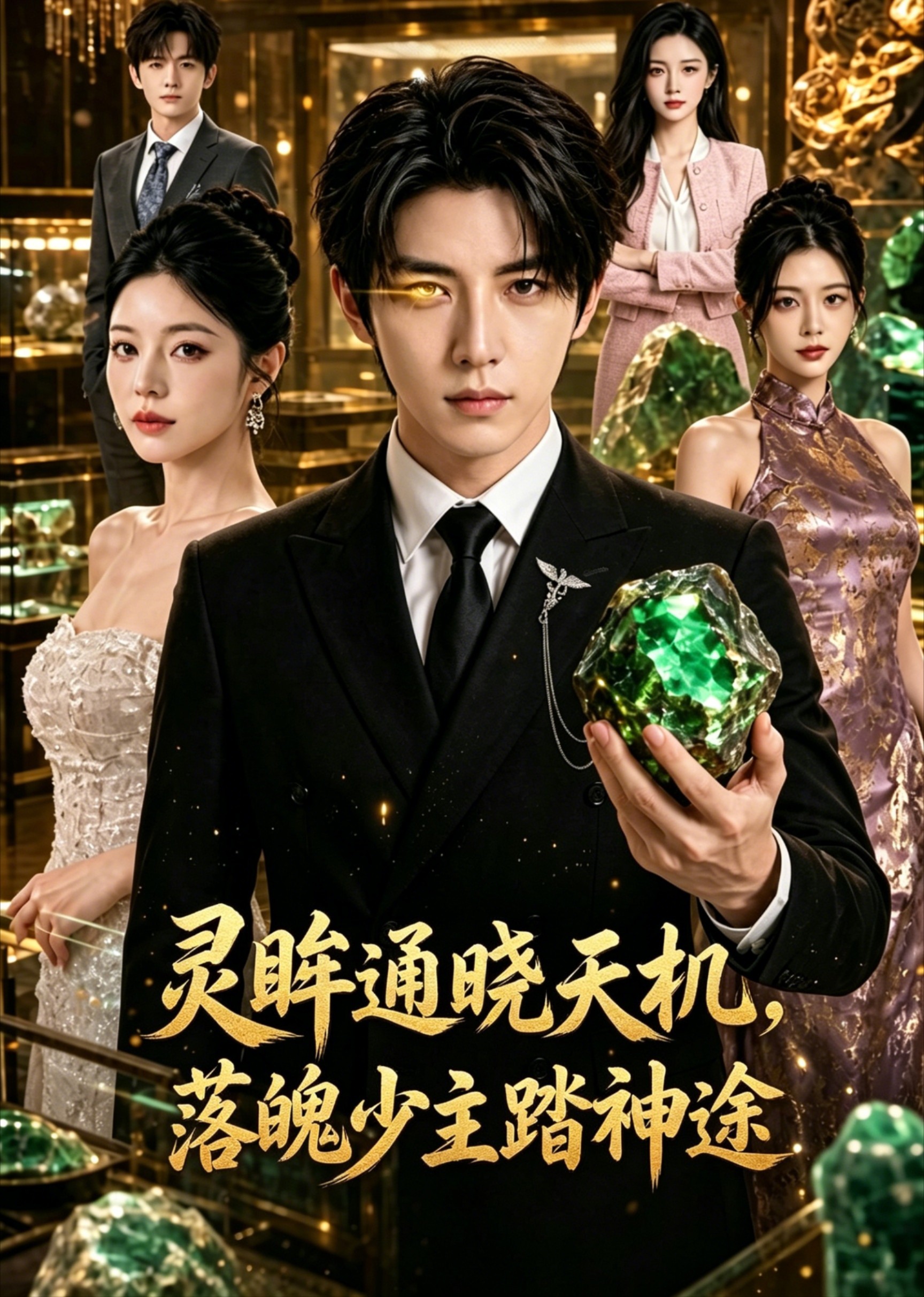 灵眸通晓天机，落魄少主踏神途
