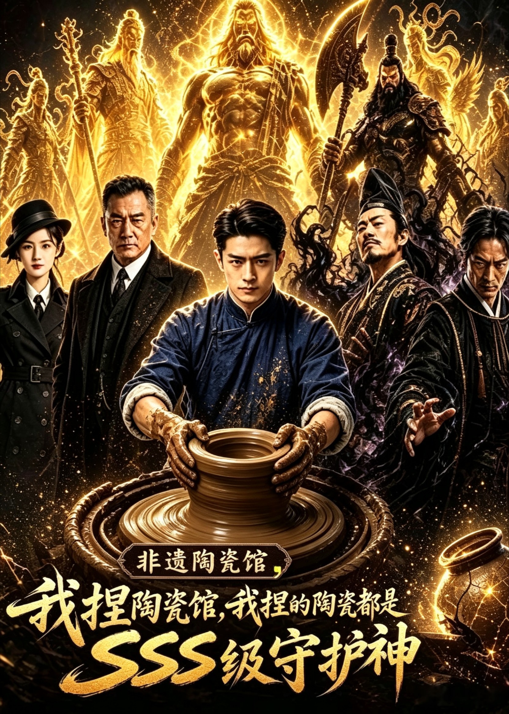 非遗陶瓷馆，我捏的陶瓷都是SSS级守护神封面图