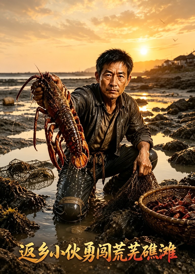 返乡小伙勇闯荒芜礁滩