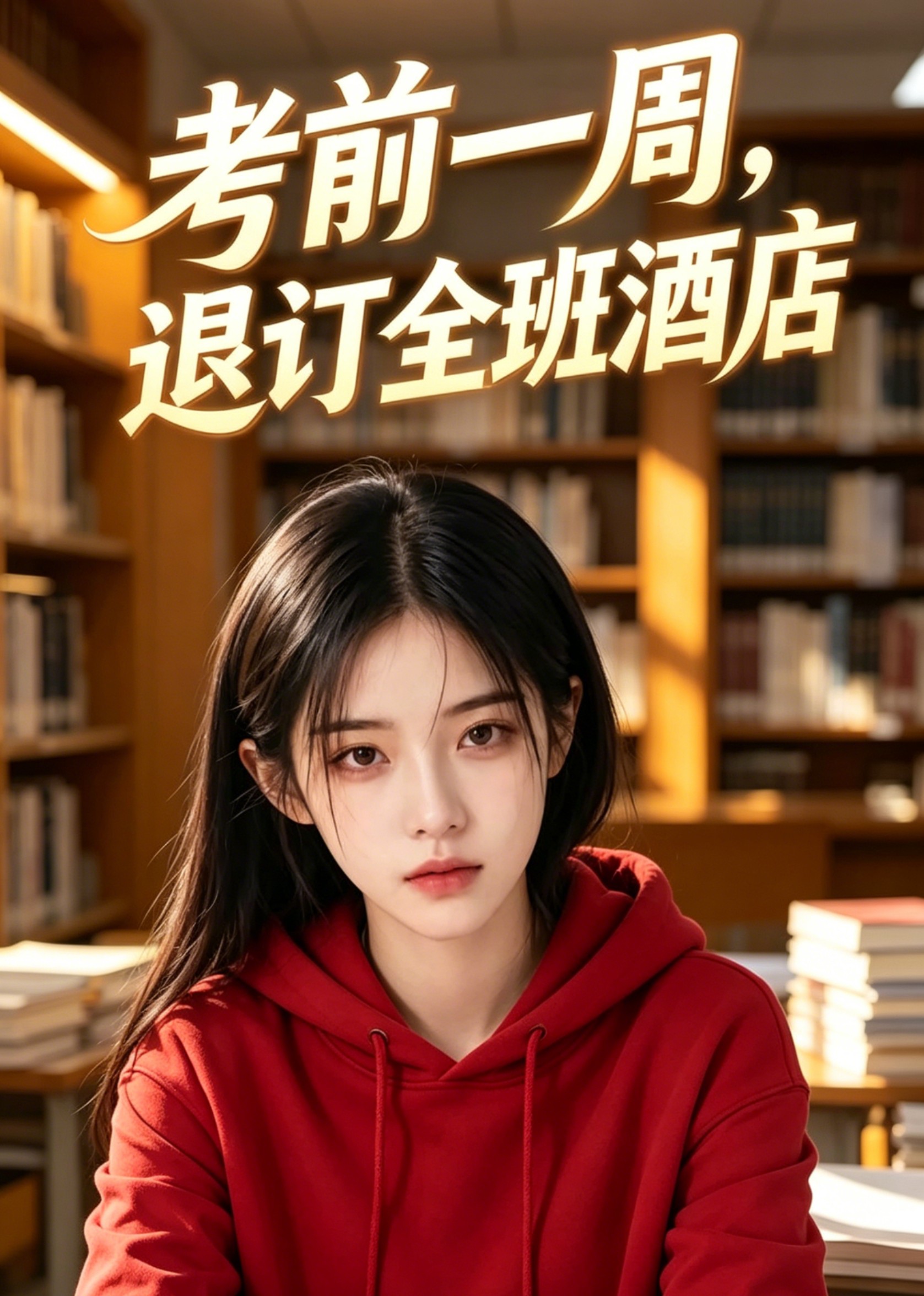 考前一周，退订全班酒店