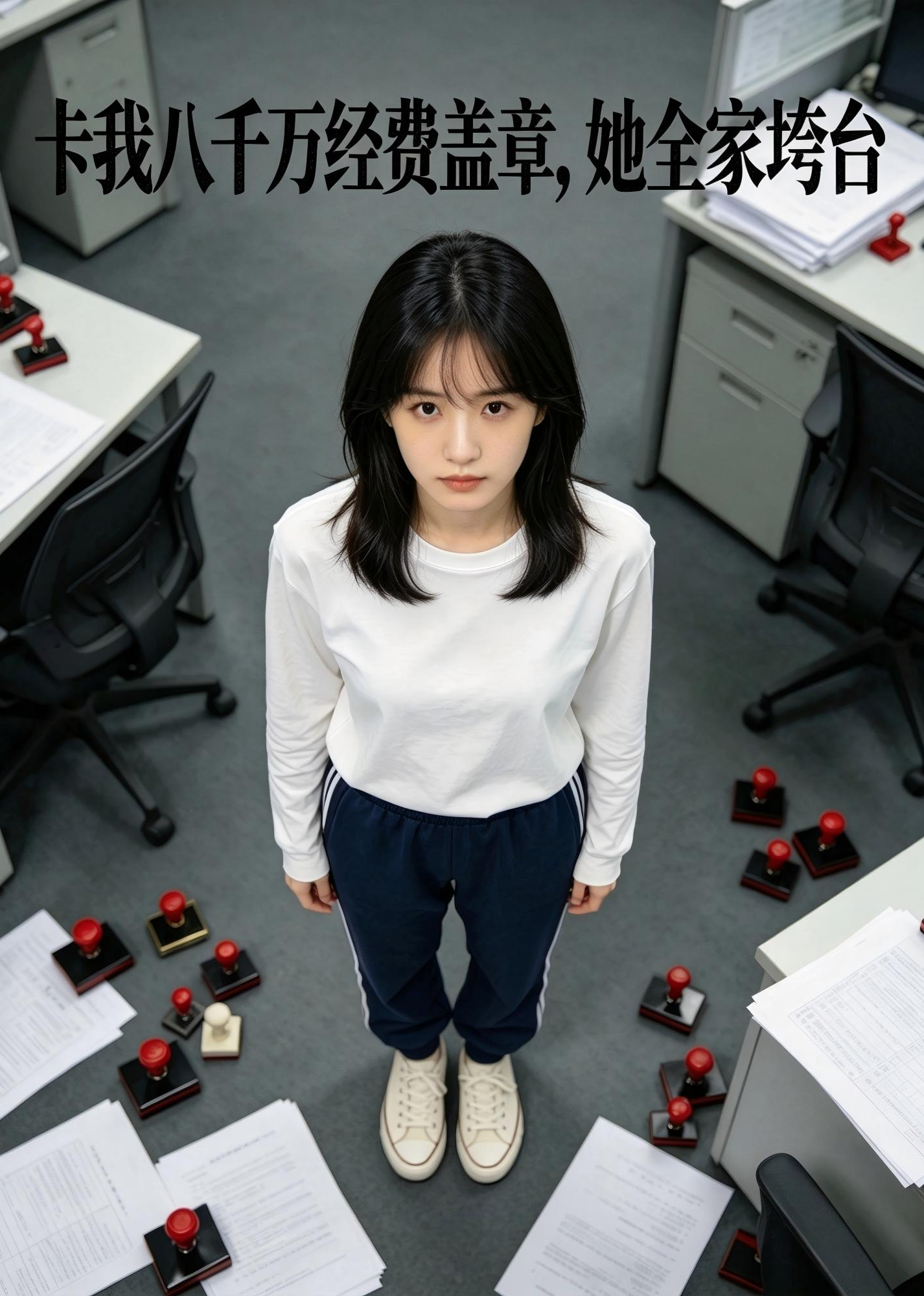 卡我八千万经费盖章，她全家垮台