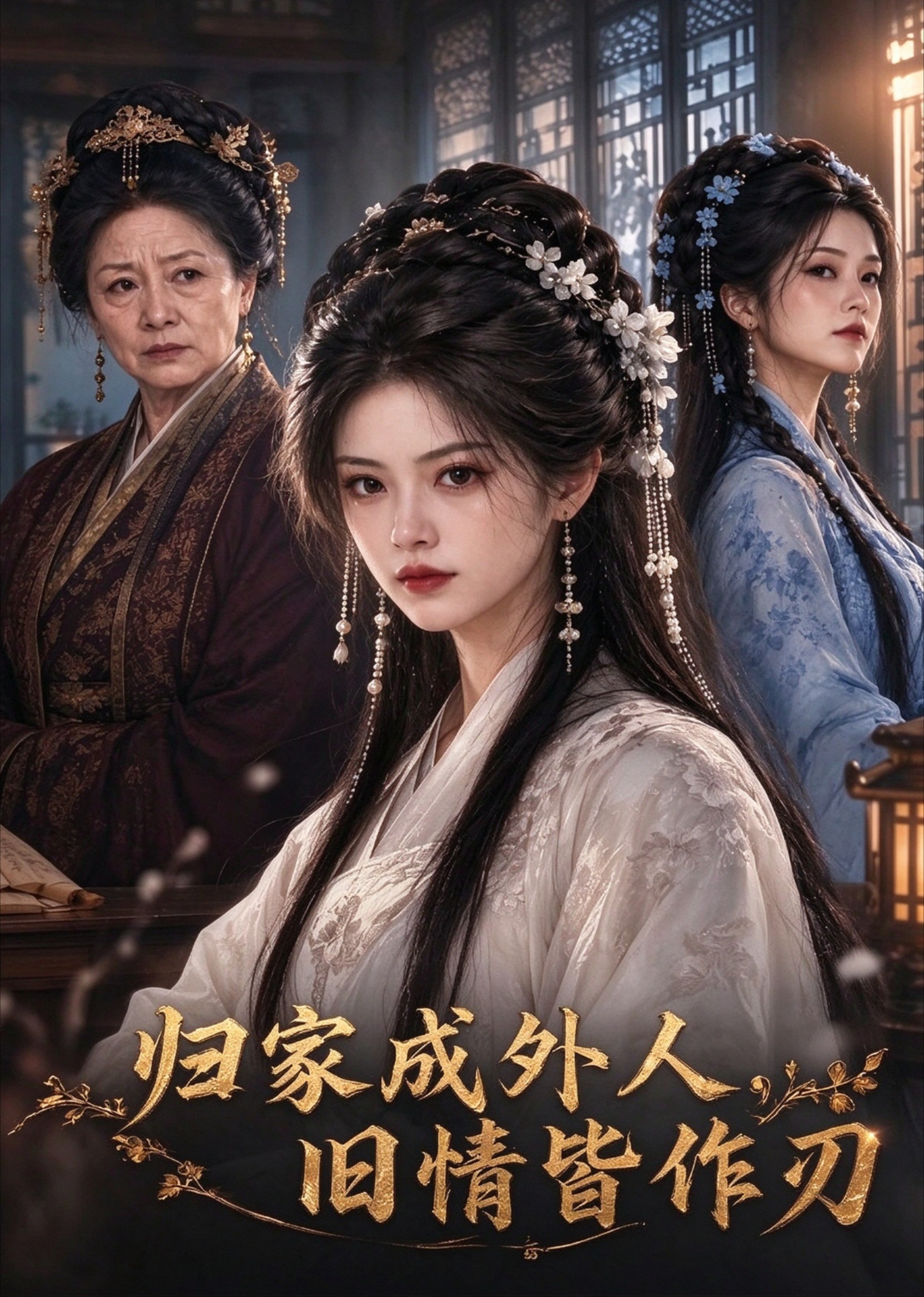 归家成外人，旧情皆作刃封面图