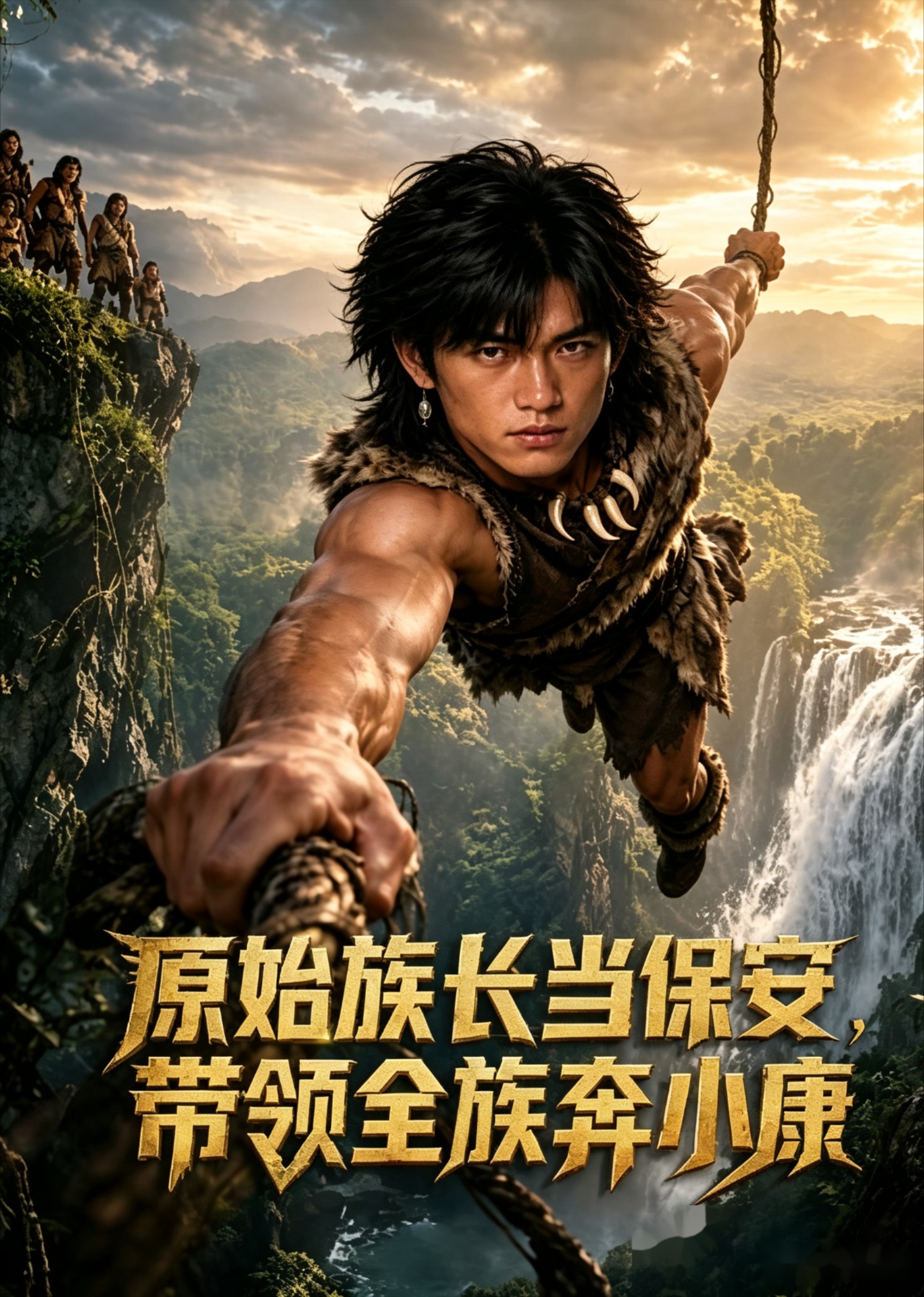 原始族长当保安，带领全族奔小康封面图