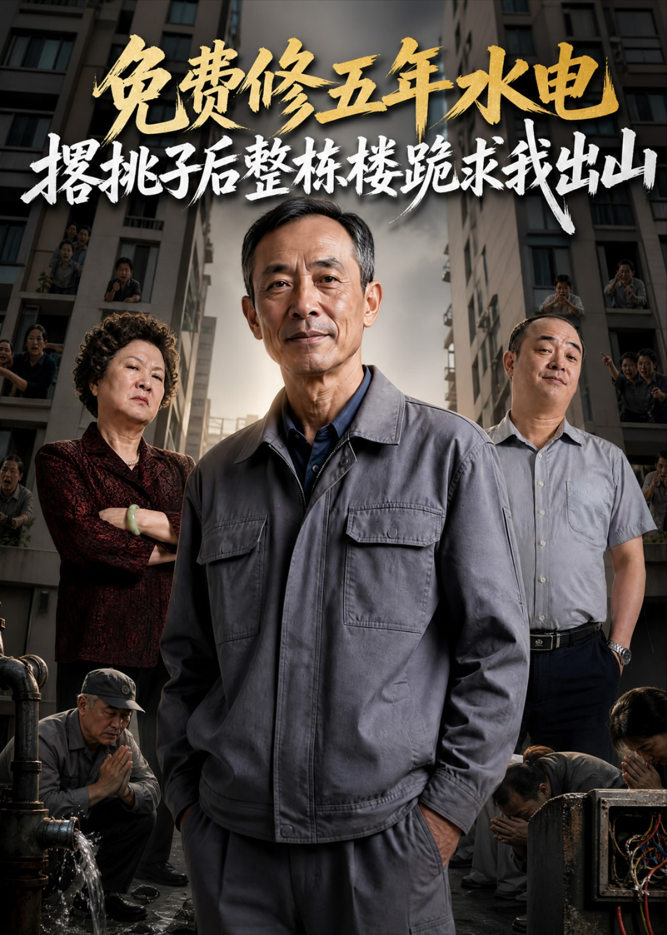 免费修五年水电撂挑子后整栋楼跪求我出山