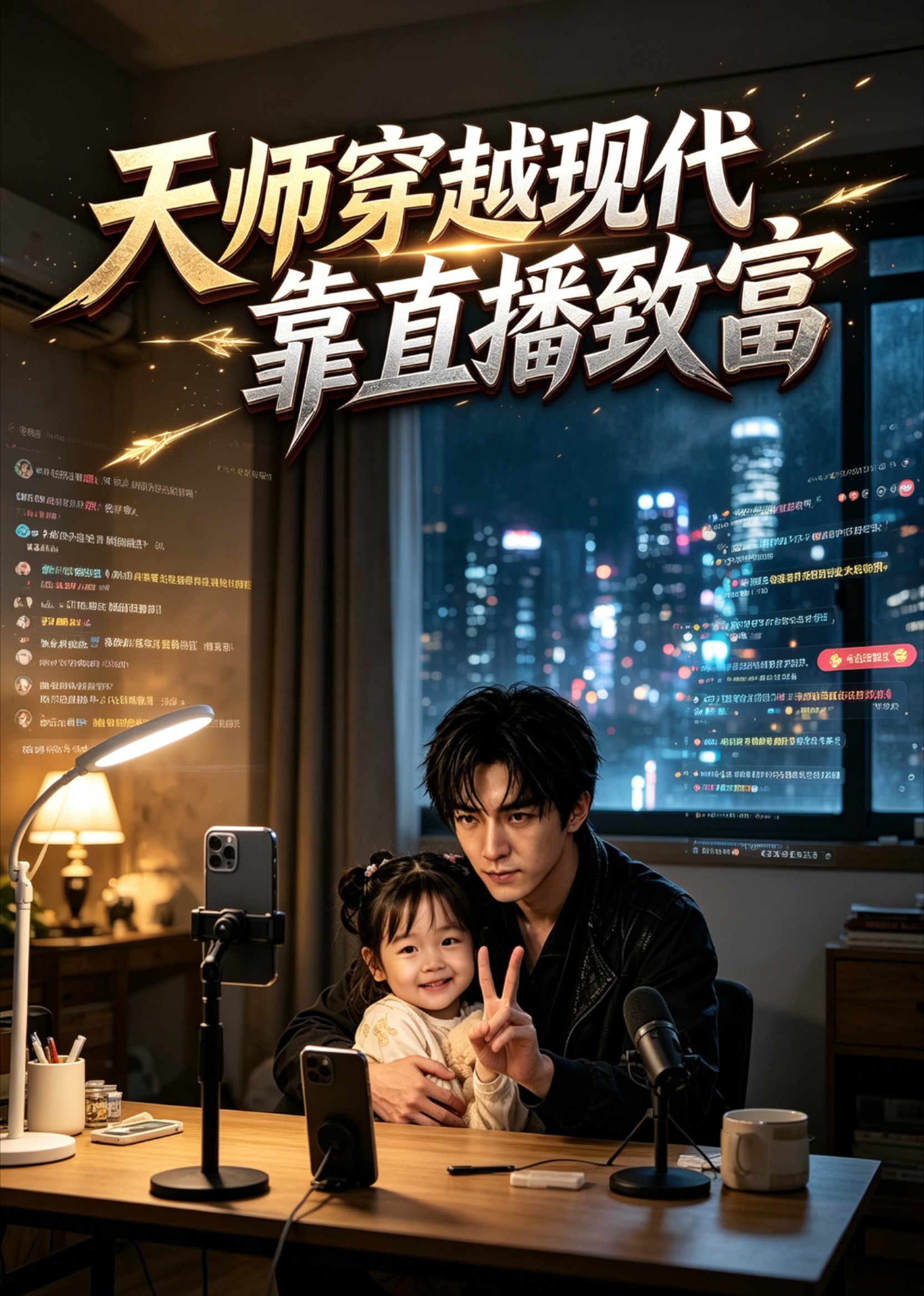 天师穿越现代靠直播致富