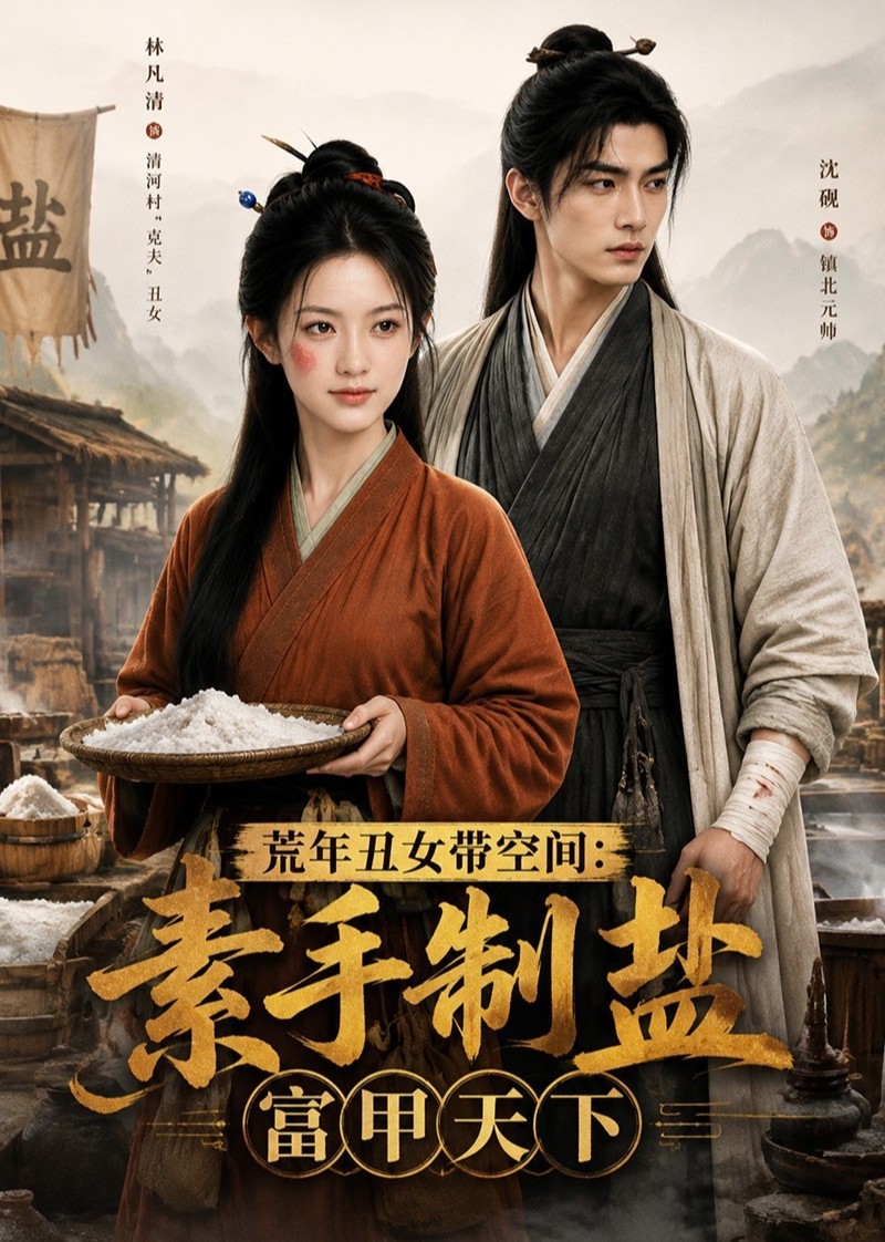 荒年丑女带空间：素手制盐富甲天下封面图