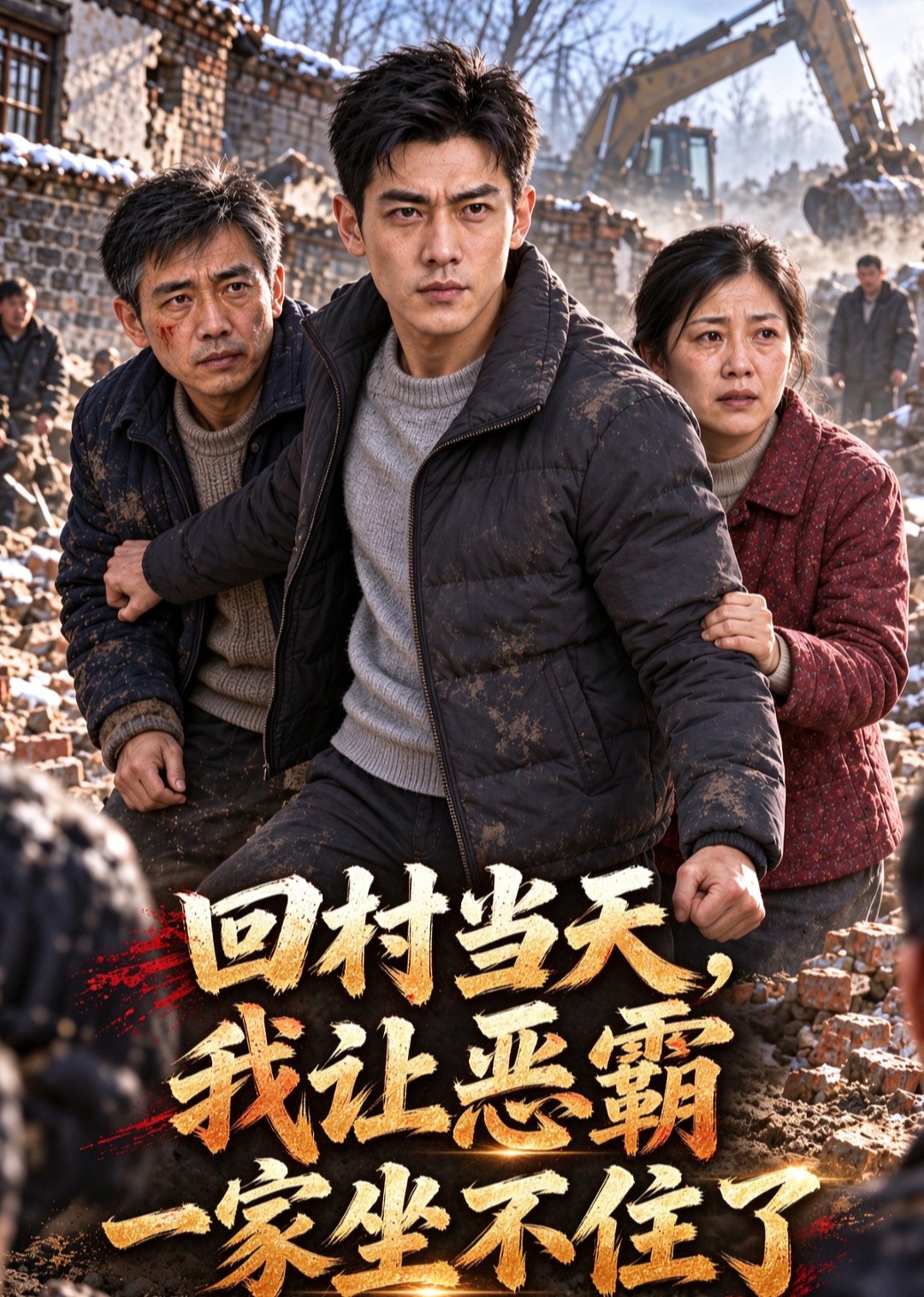 回村当天，我让恶霸一家坐不住了封面图