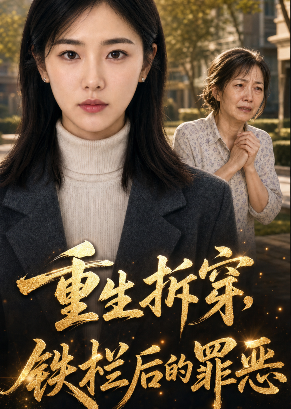 重生揭穿，铁栏后的罪恶封面图