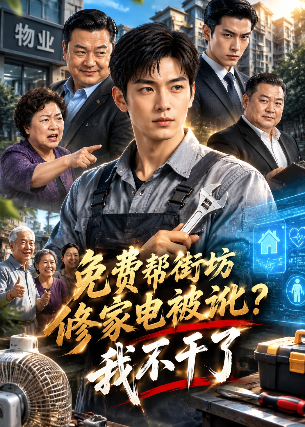 免费帮街坊修家电被讹？我不干了