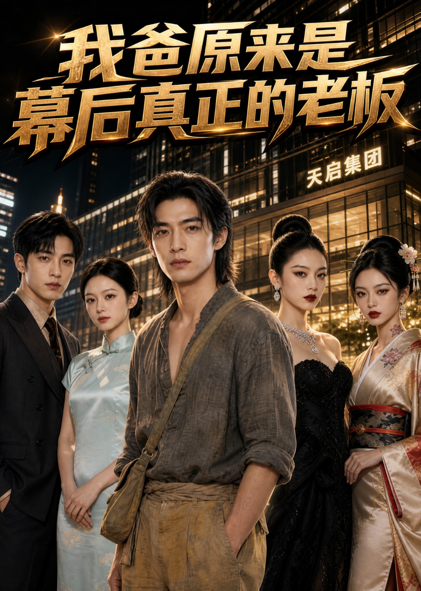 我爸原来是幕后真正的老板