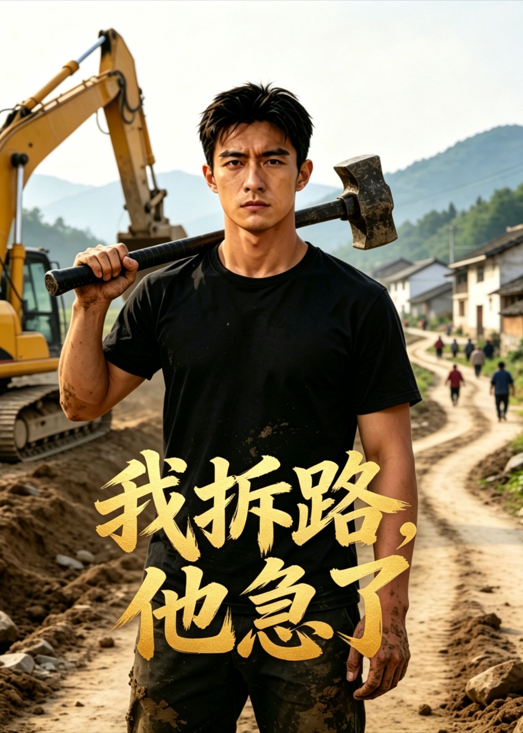 我拆路。他急了