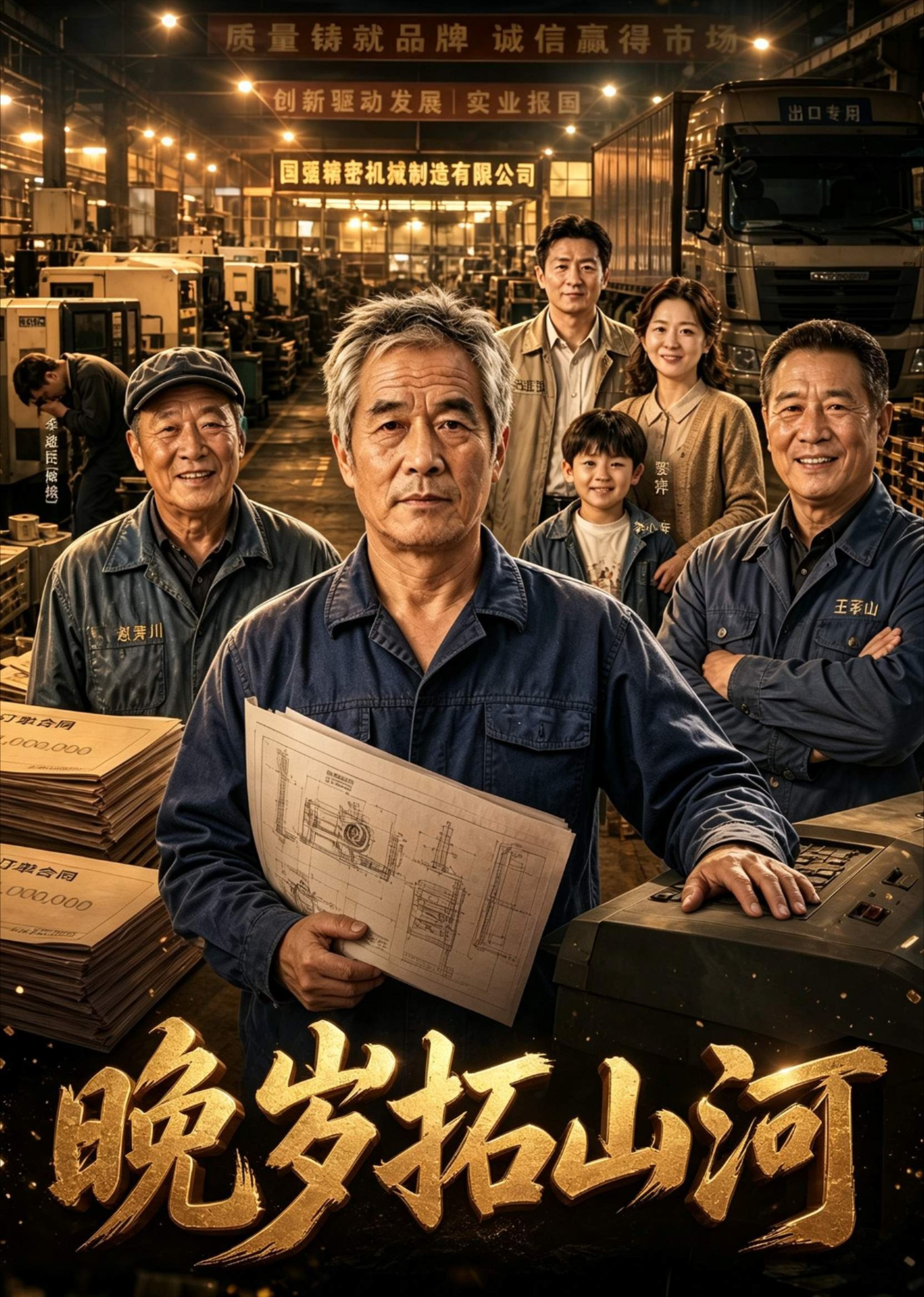 晚岁拓山河封面图