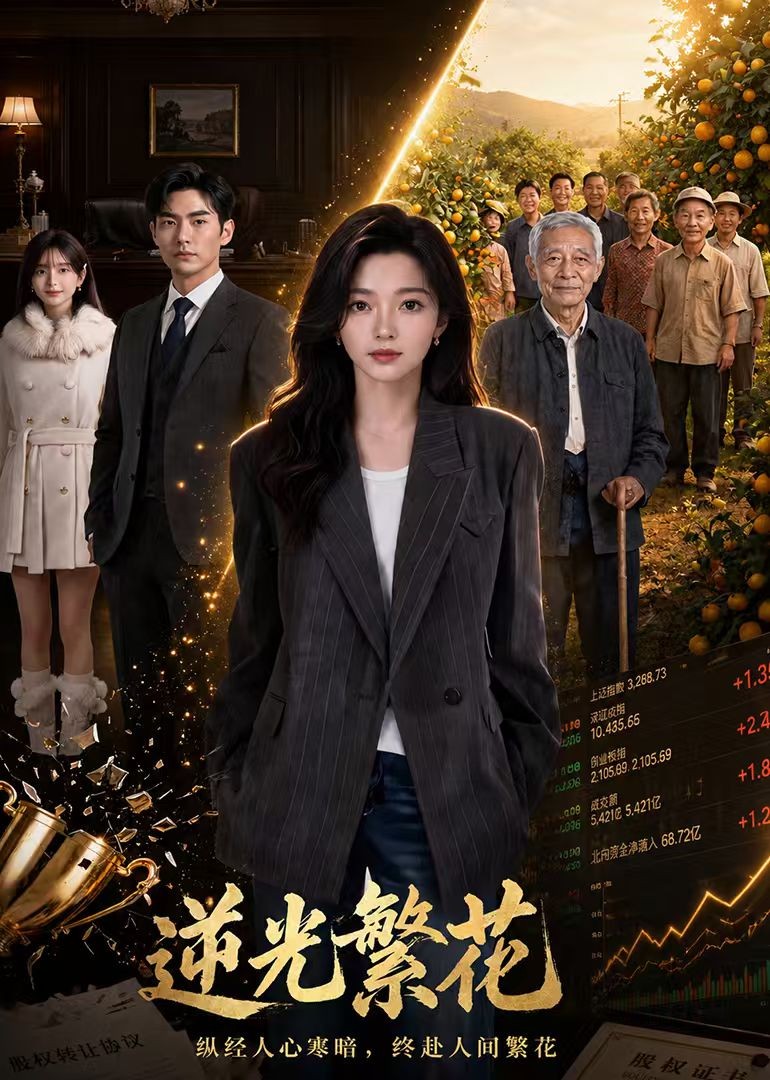逆光繁花