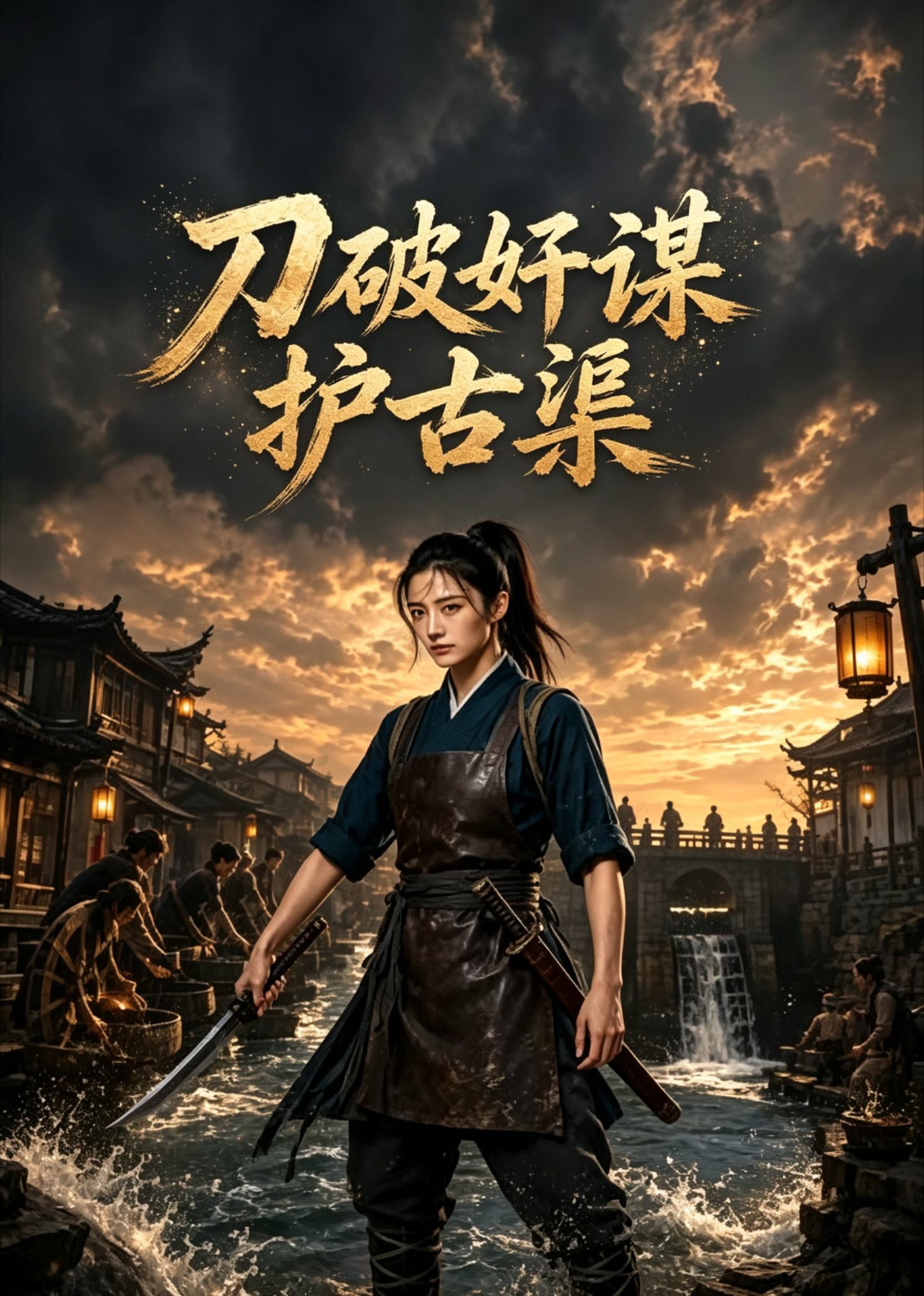 刀破奸谋护古渠封面图