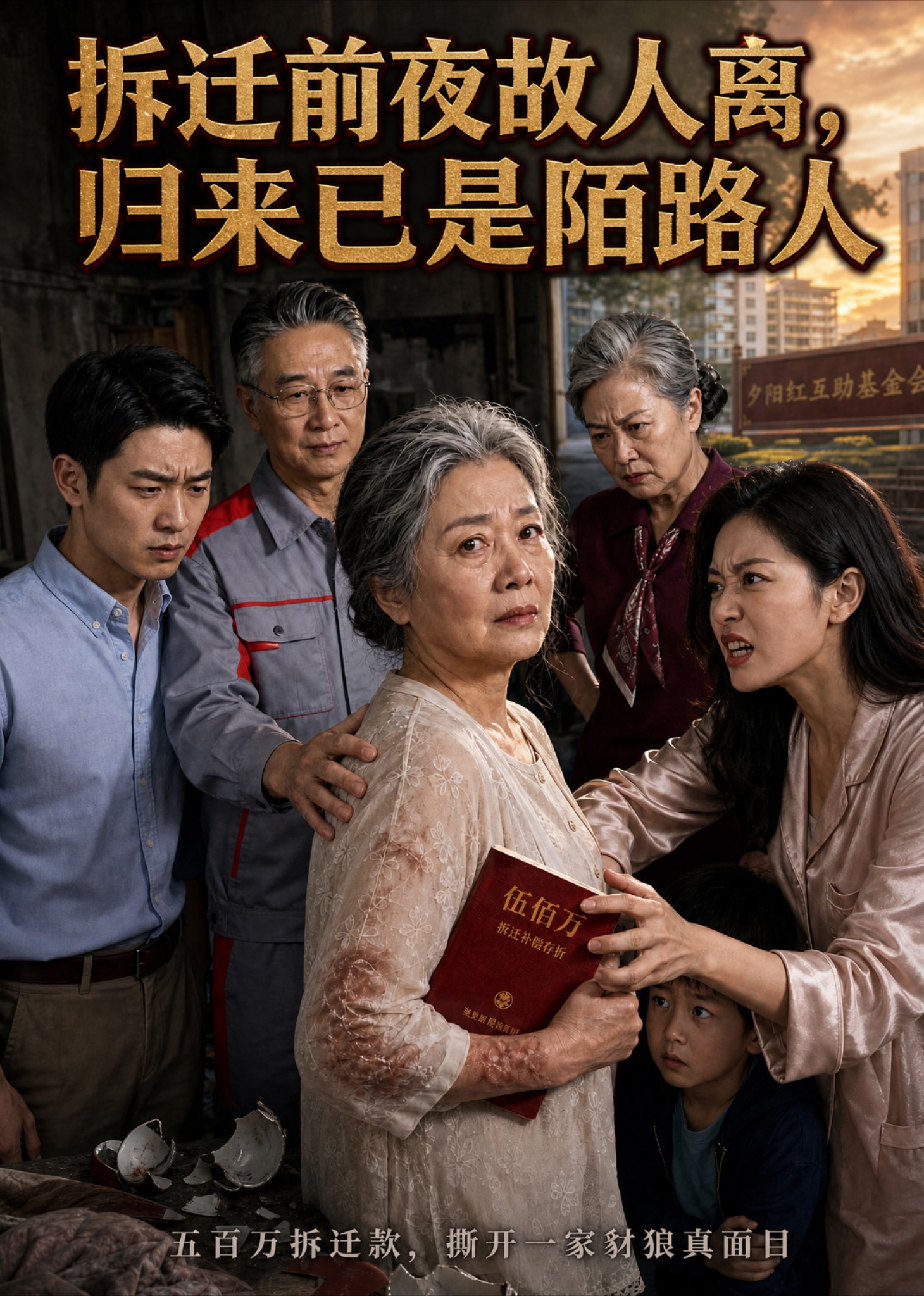 拆迁前夜故人离，归来已是陌路人