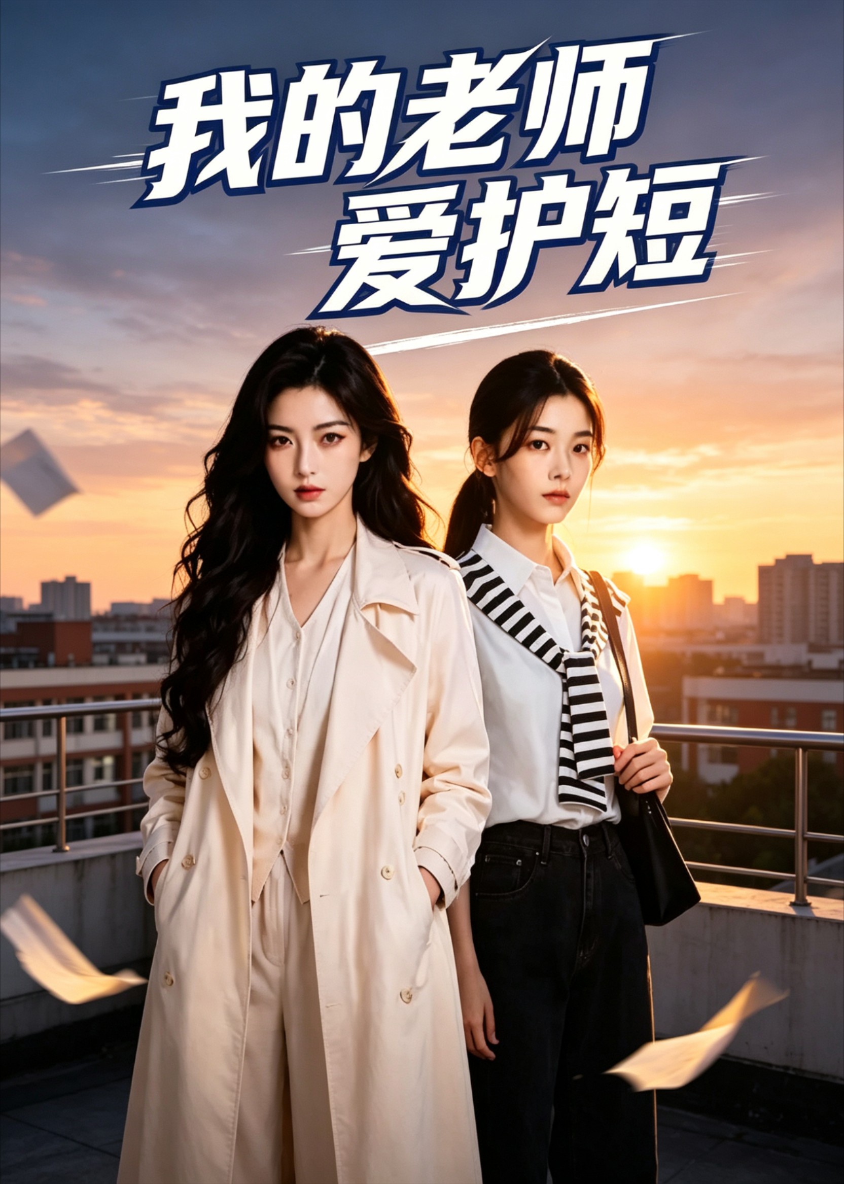 我的老师爱护短