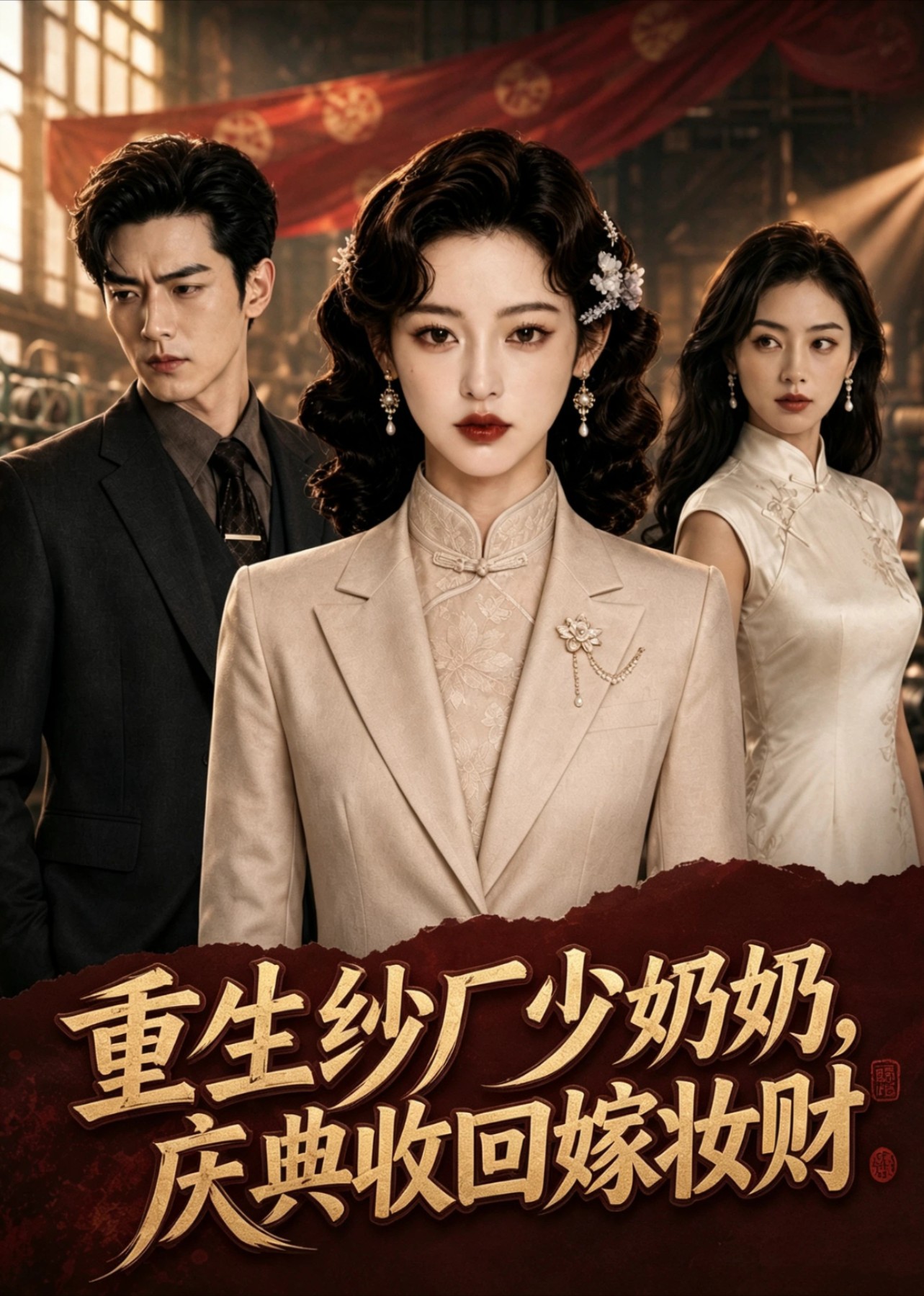 重生纱厂少奶奶，庆典收回嫁妆财封面图