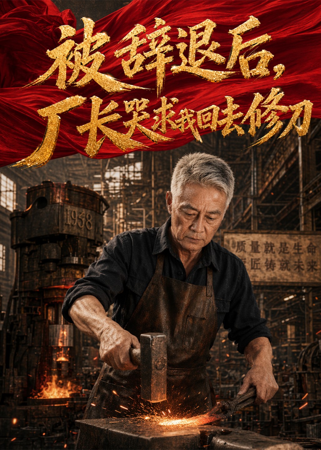 被辞退后，厂长哭求我回去修刀封面图