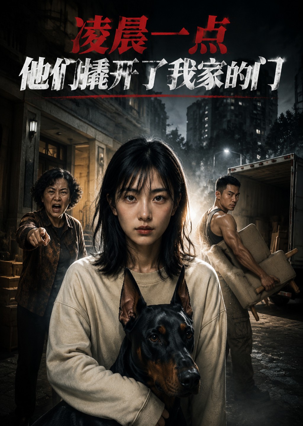 凌晨一点，他们撬开了我家的门
