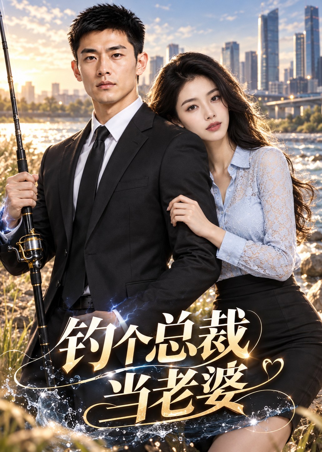 钓个总裁当老婆封面图
