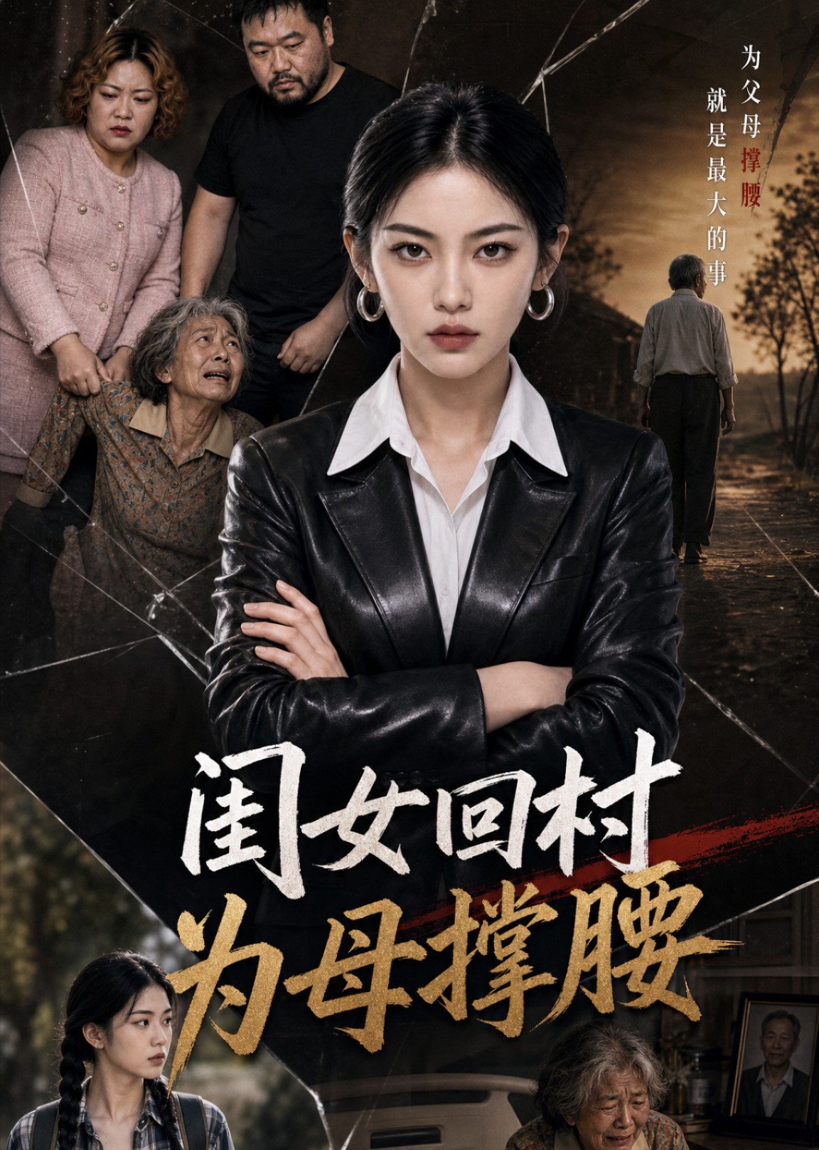 闺女回村为母撑腰