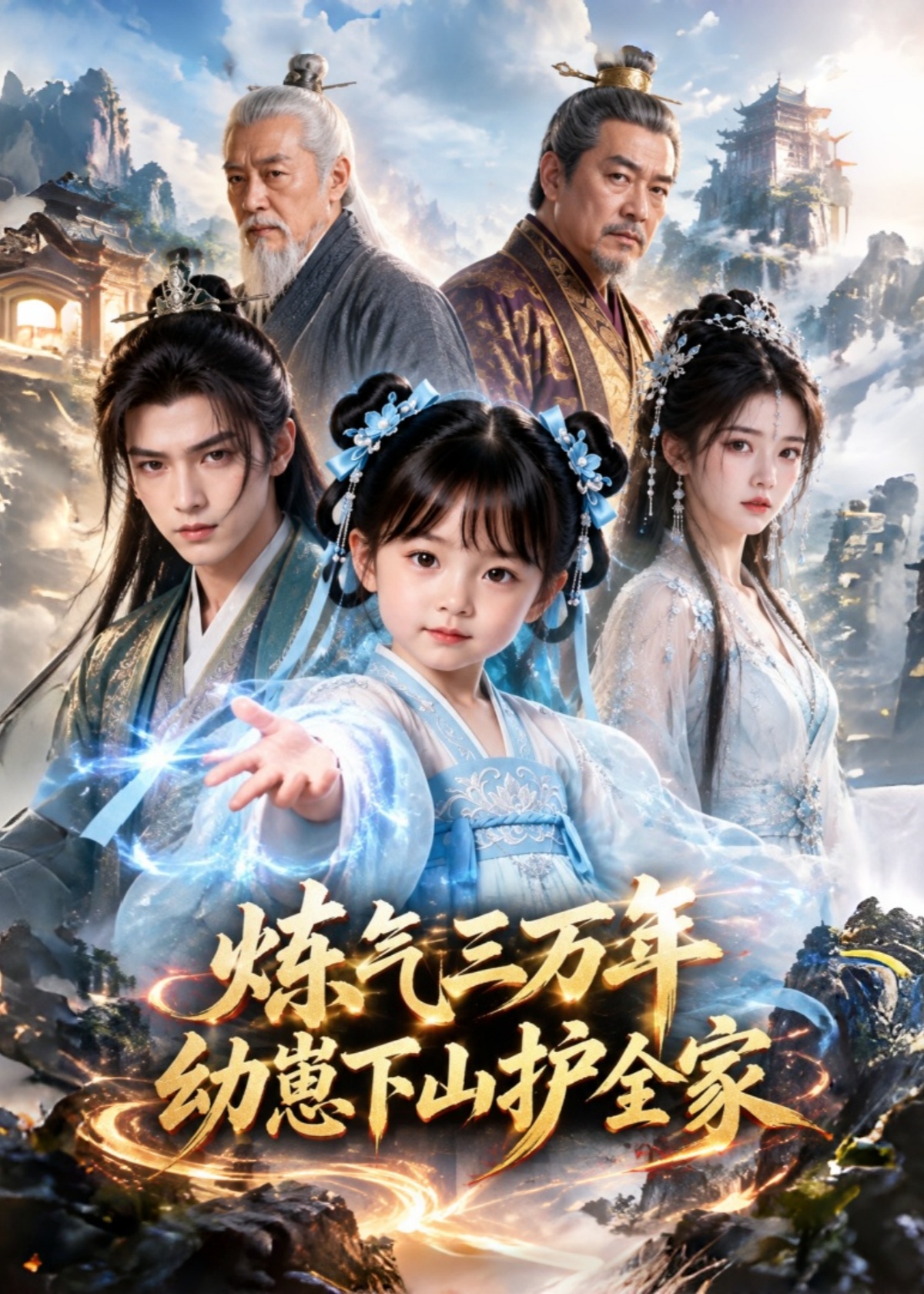 炼气三万年，幼崽下山护全家封面图
