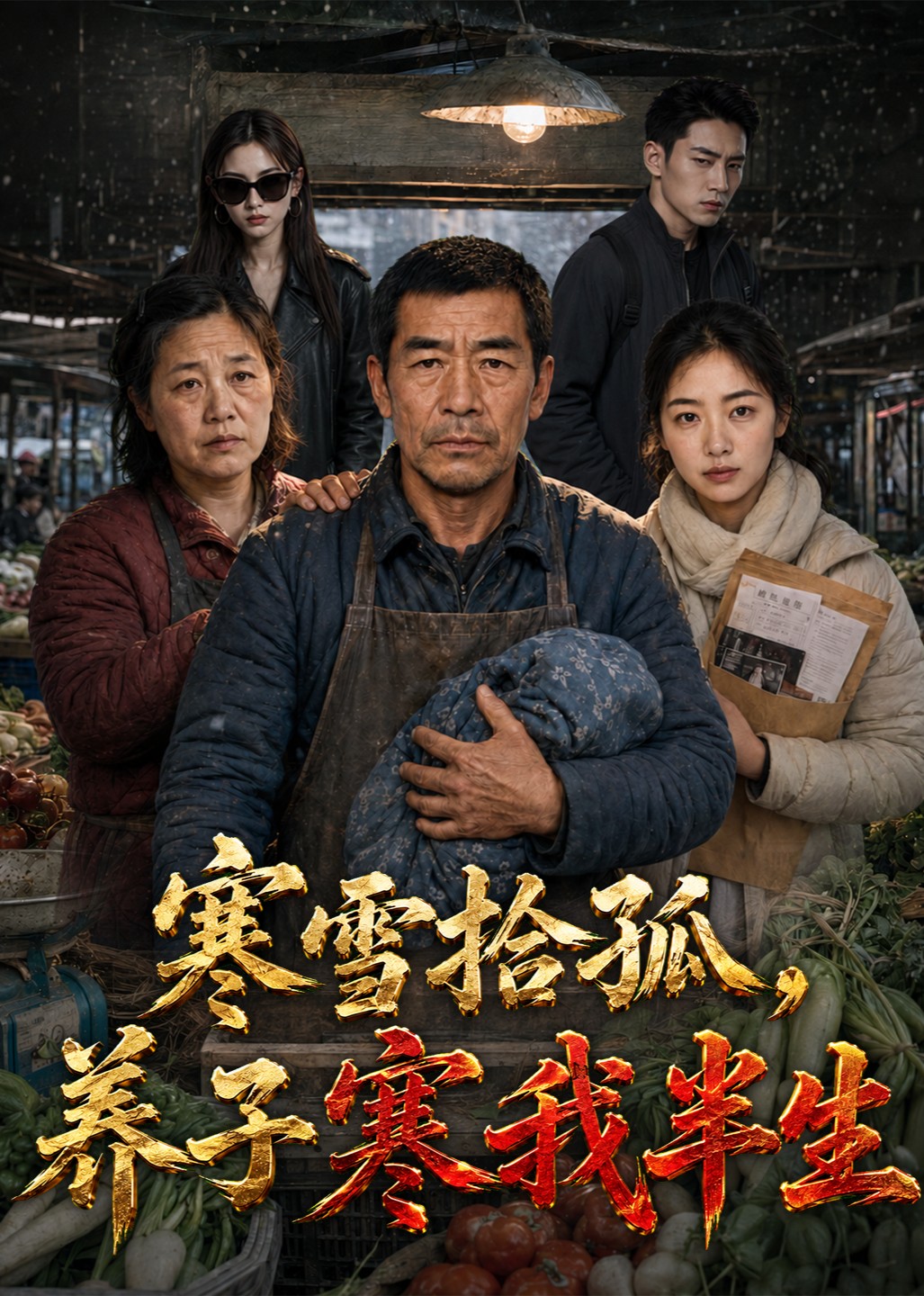 寒雪拾孤，养子寒我半生封面图