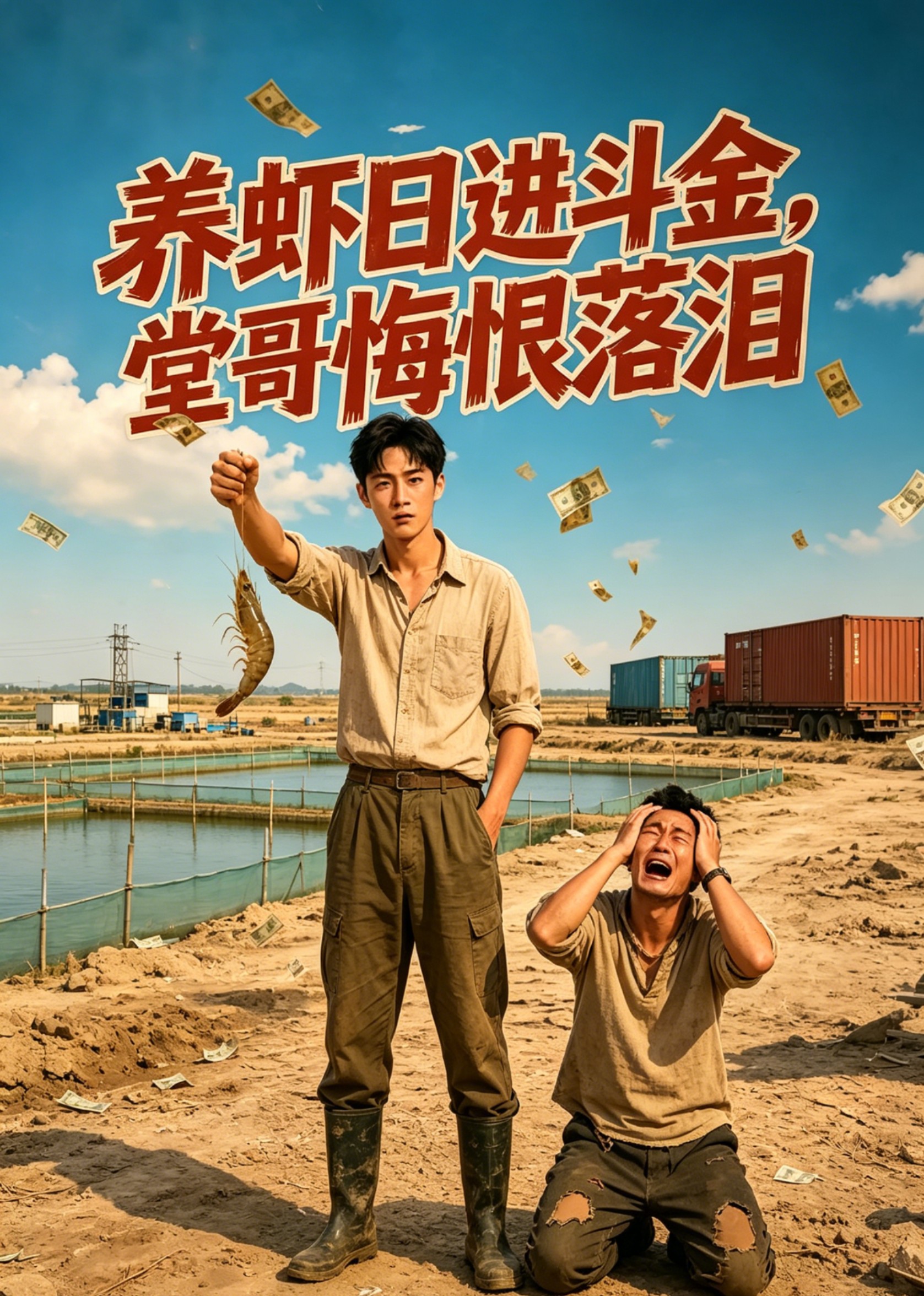 养虾日进斗金，堂哥悔恨落泪
