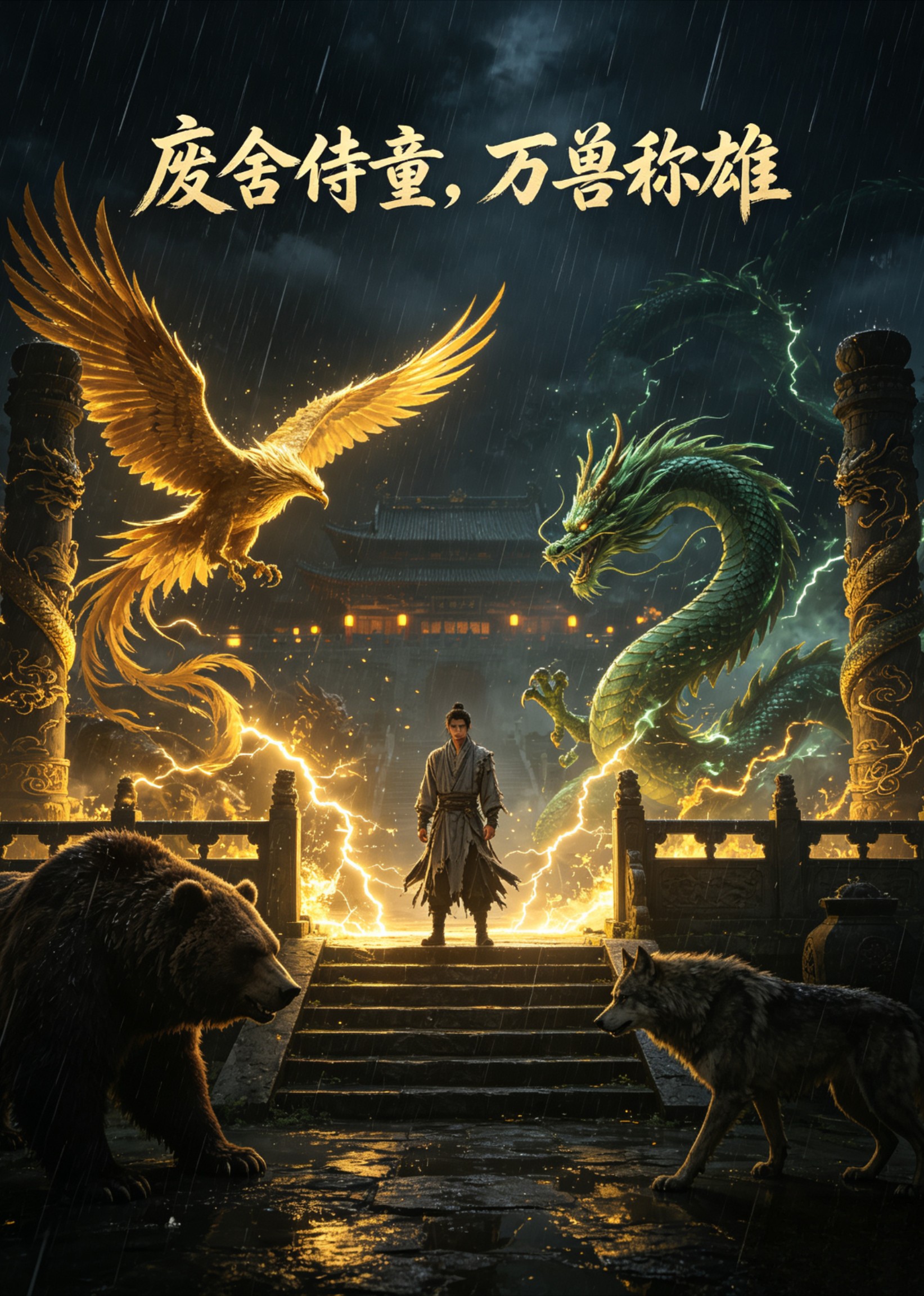 废舍侍童，万兽称雄