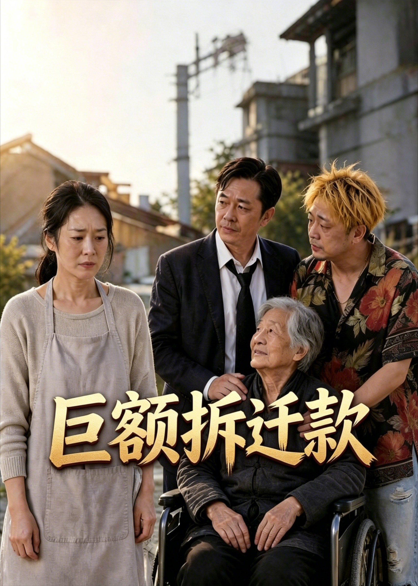 巨额拆迁款