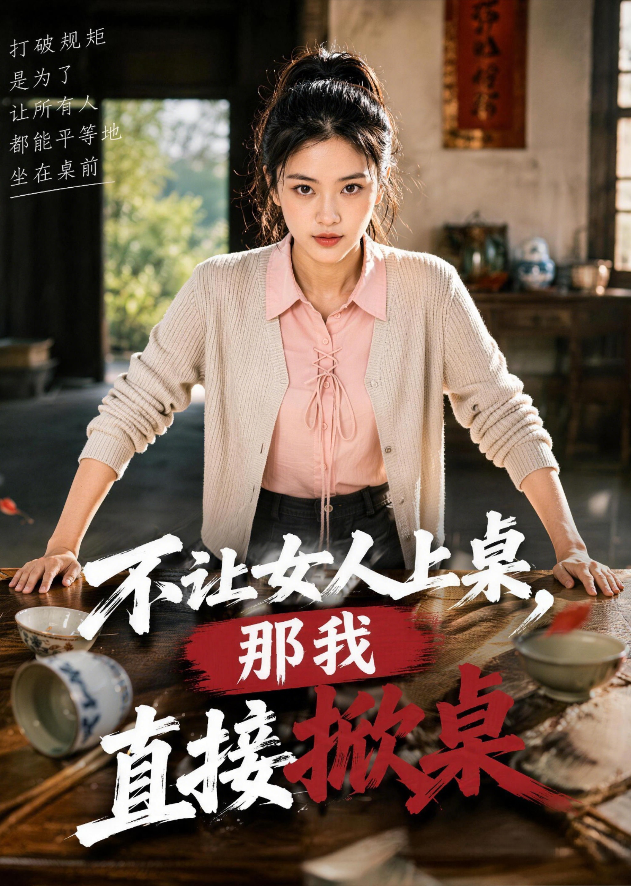 不让女人上桌，那我直接掀桌封面图